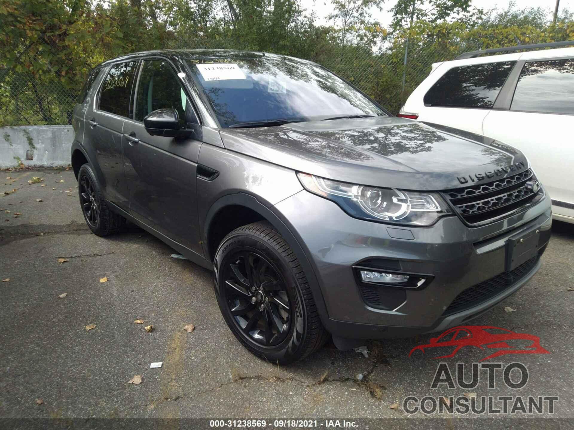 LAND ROVER DISCOVERY SPORT 2019 - SALCR2FX5KH808912