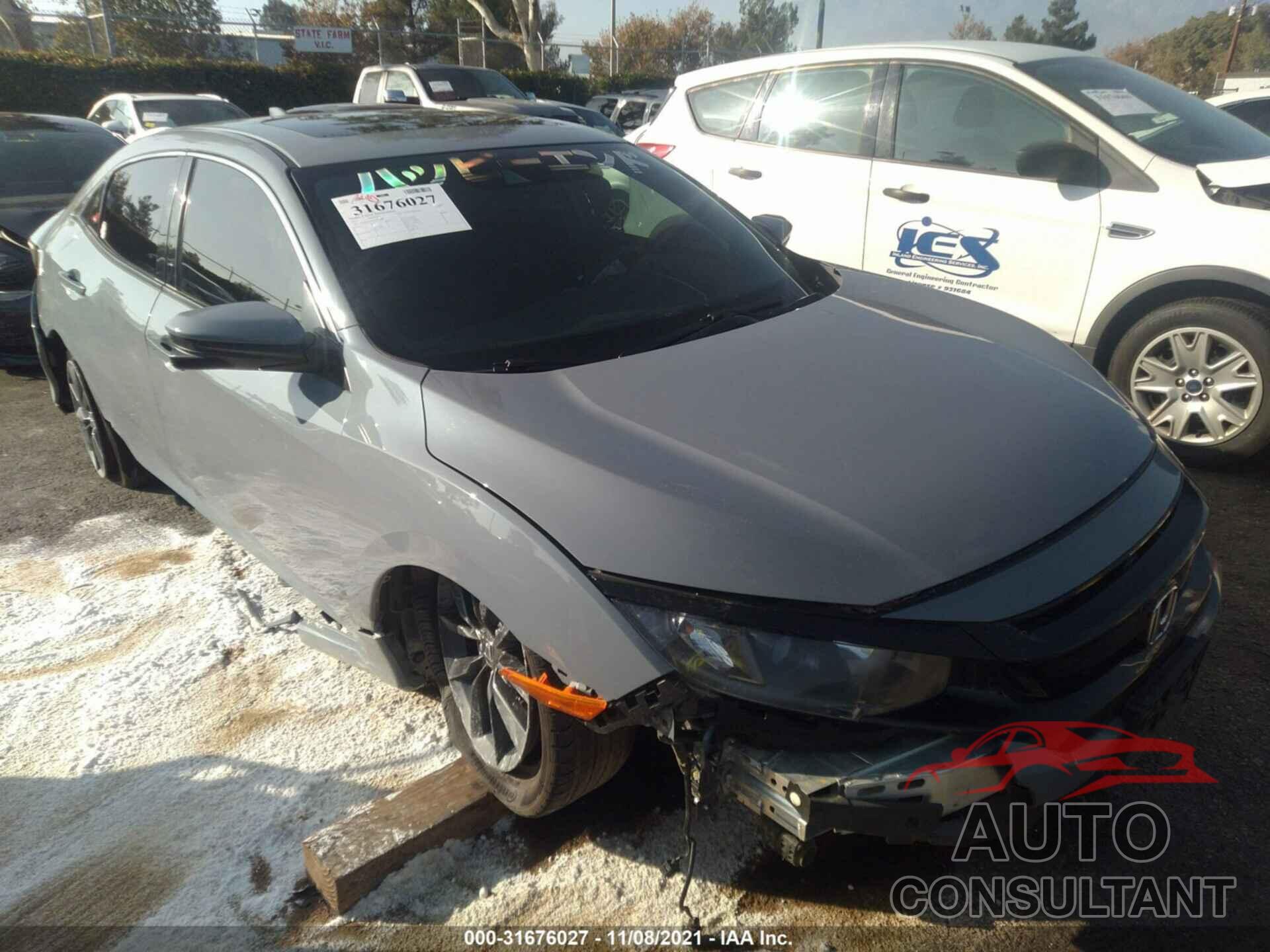 HONDA CIVIC HATCHBACK 2021 - SHHFK7H69MU406483