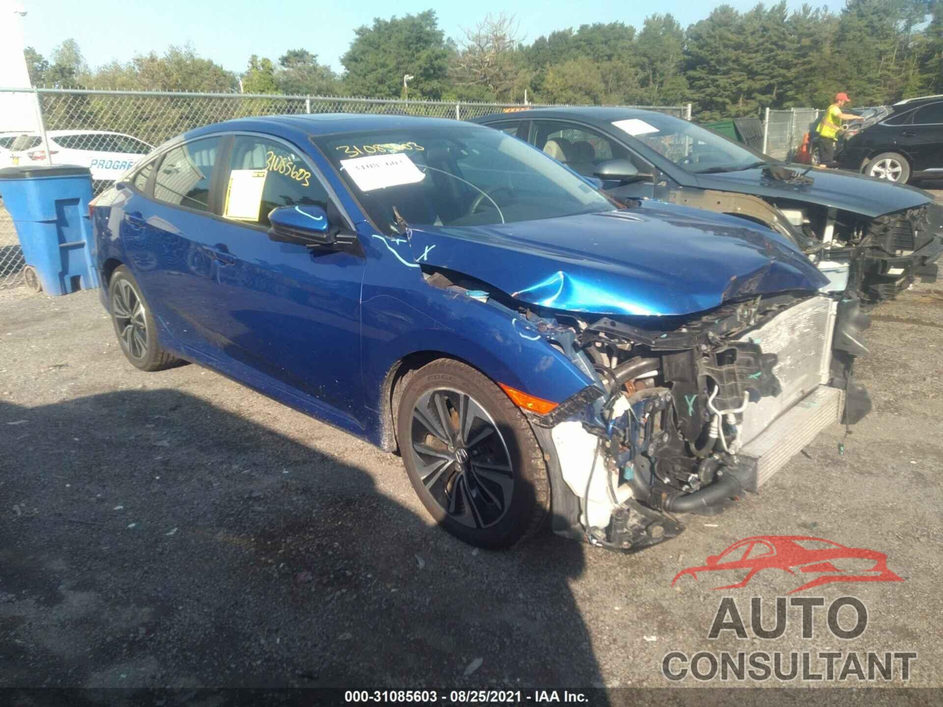 HONDA CIVIC SEDAN 2016 - 19XFC1F30GE216943