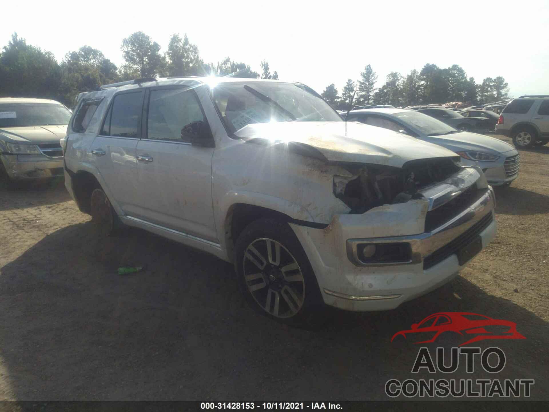 TOYOTA 4RUNNER 2016 - JTEBU5JR8G5380589