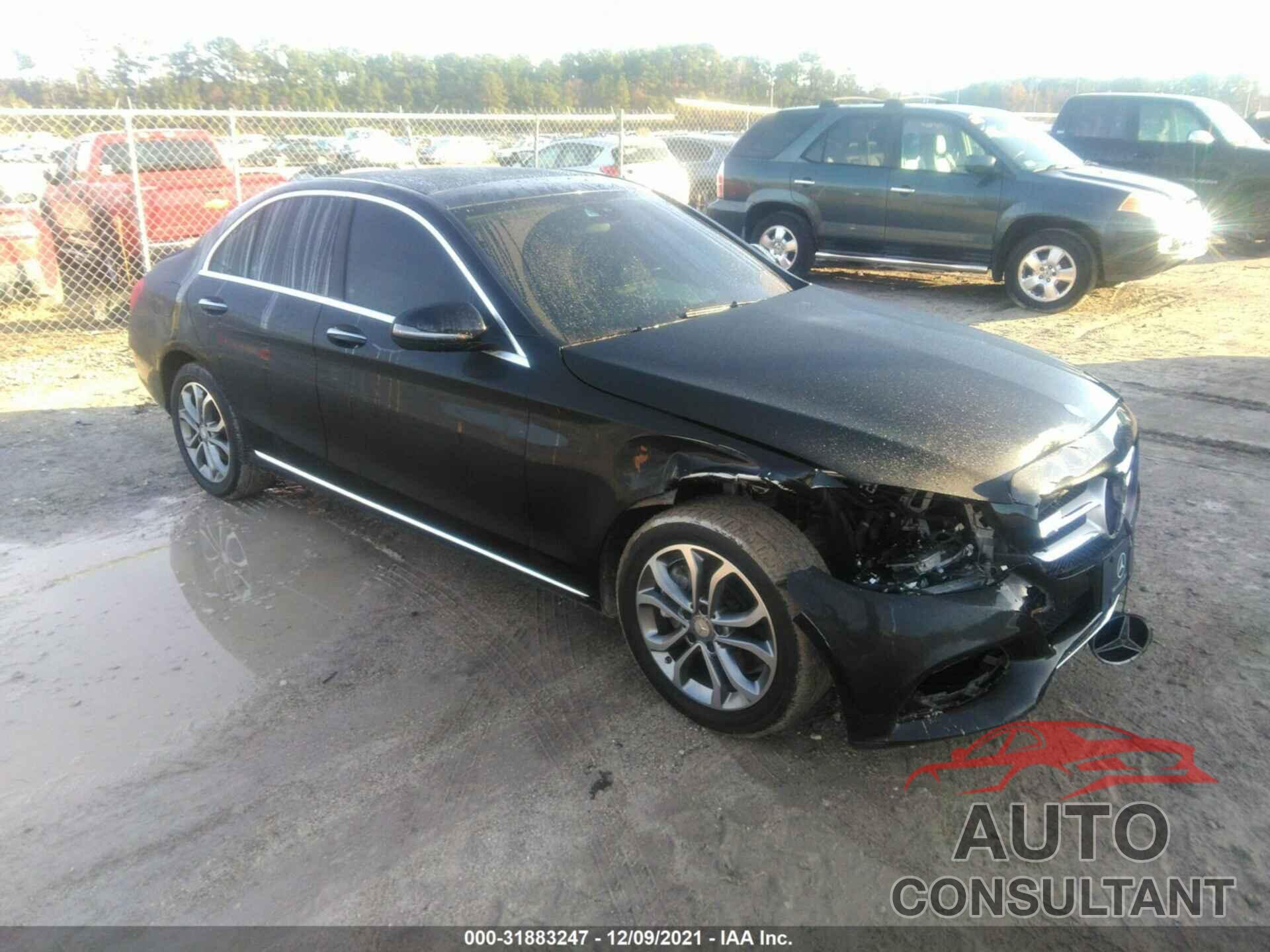 MERCEDES-BENZ C-CLASS 2016 - 55SWF4KB7GU138319