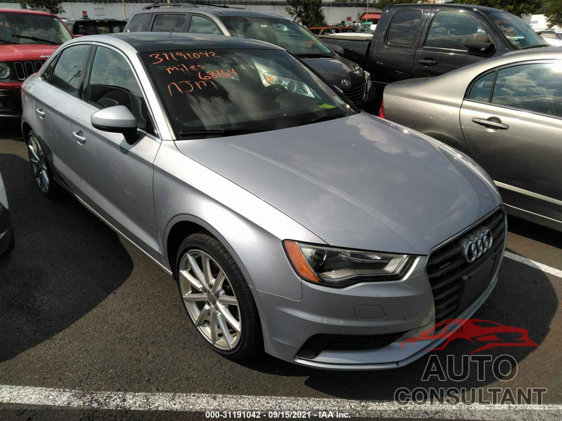 AUDI A3 2016 - WAUE8GFF2G1099182