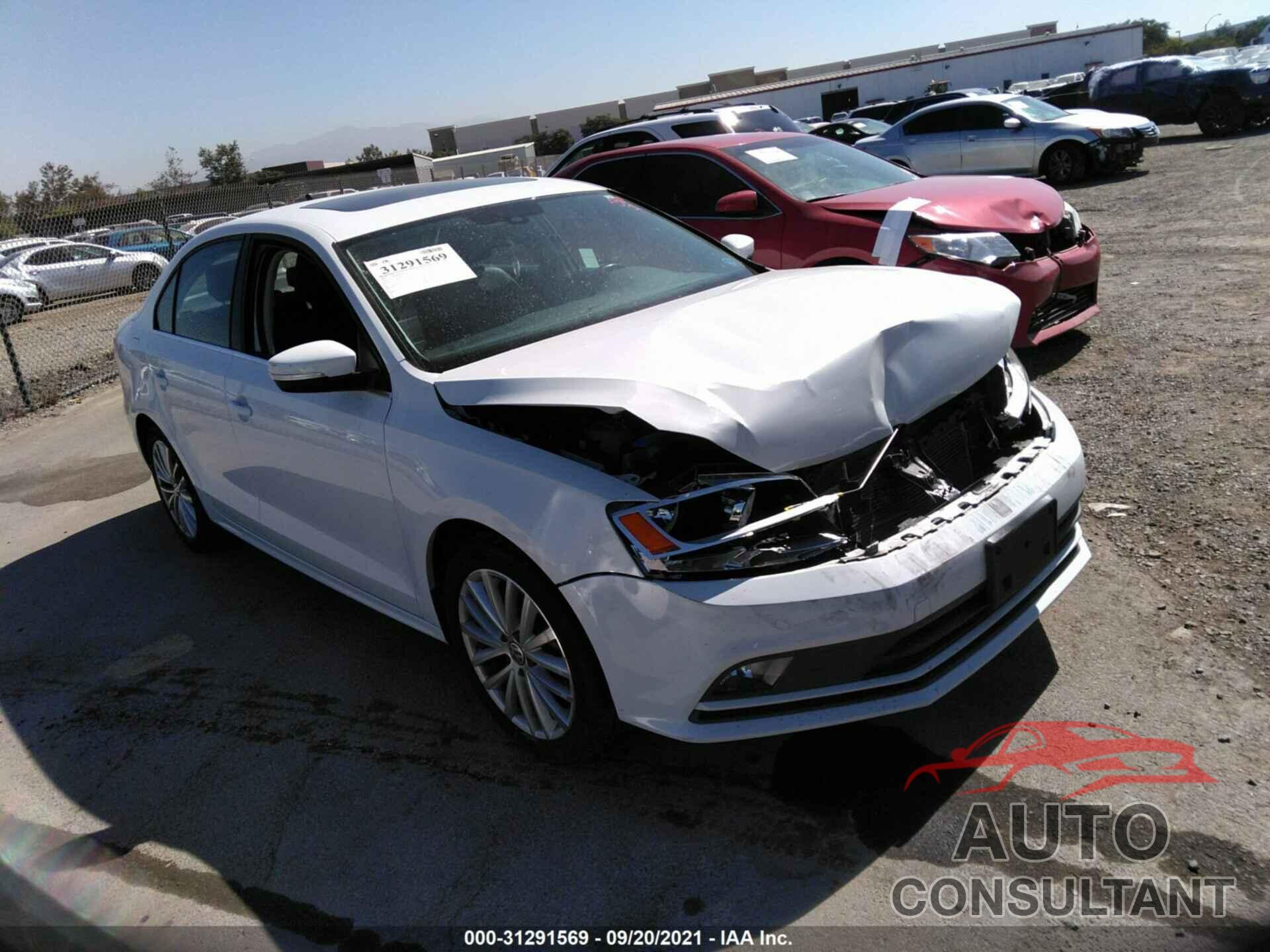 VOLKSWAGEN JETTA SEDAN 2016 - 3VWL17AJ9GM225709