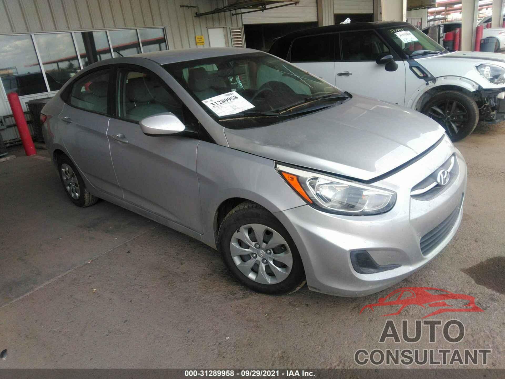 HYUNDAI ACCENT 2017 - KMHCT4AE7HU221455