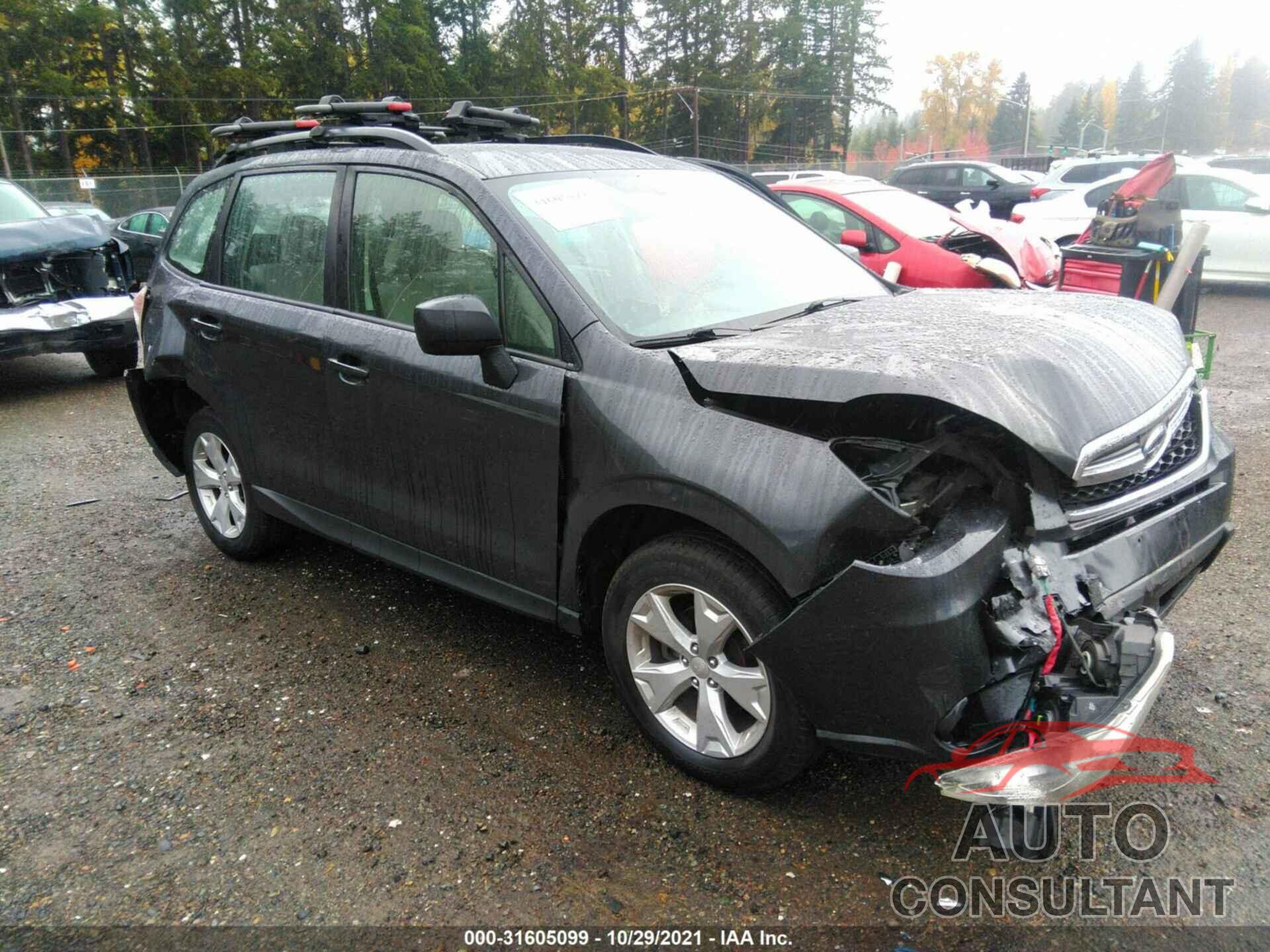SUBARU FORESTER 2016 - JF2SJABC6GH564350
