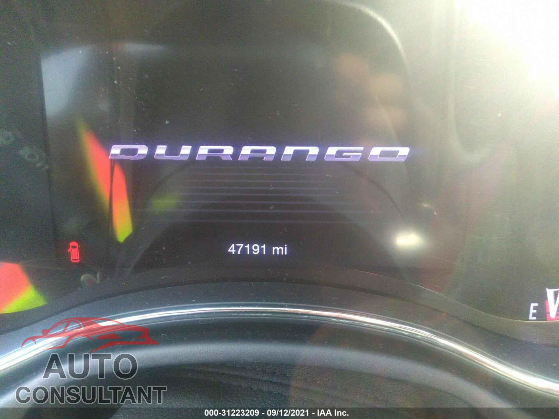 DODGE DURANGO 2018 - 1C4SDJCT0JC226760