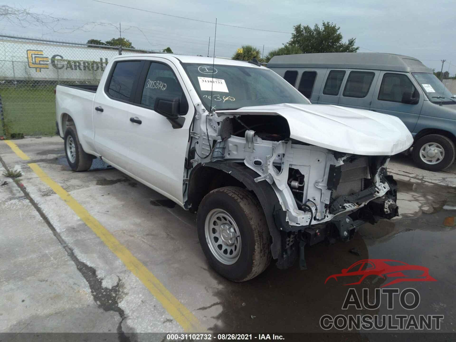 CHEVROLET SILVERADO 1500 2021 - JTJSARBZ3L5004571
