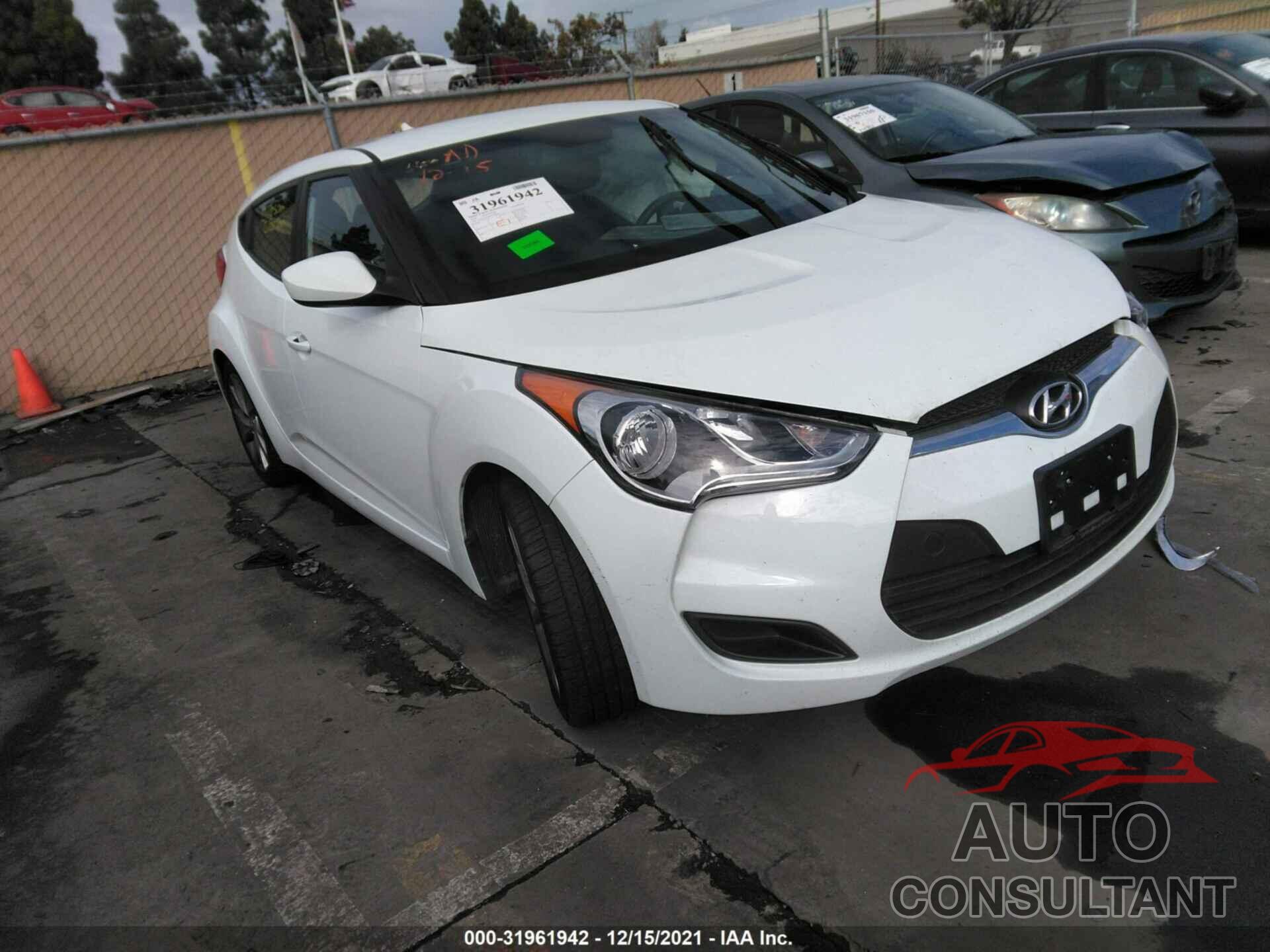 HYUNDAI VELOSTER 2016 - KMHTC6ADXGU288245