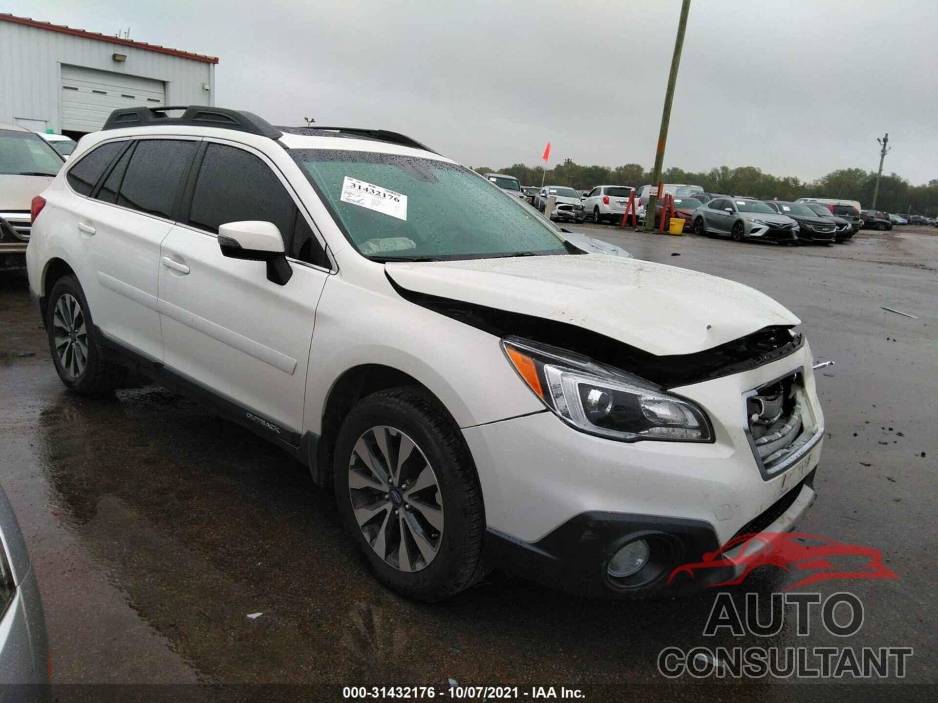 SUBARU OUTBACK 2017 - 4S4BSANC1H3247772