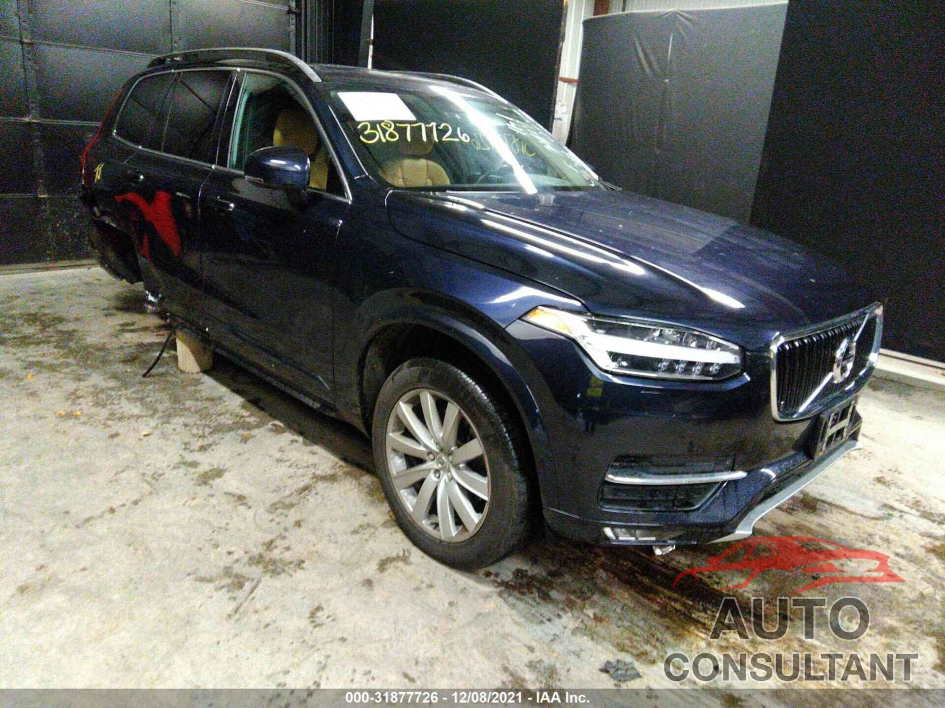 VOLVO XC90 2016 - YV4A22PK8G1018233