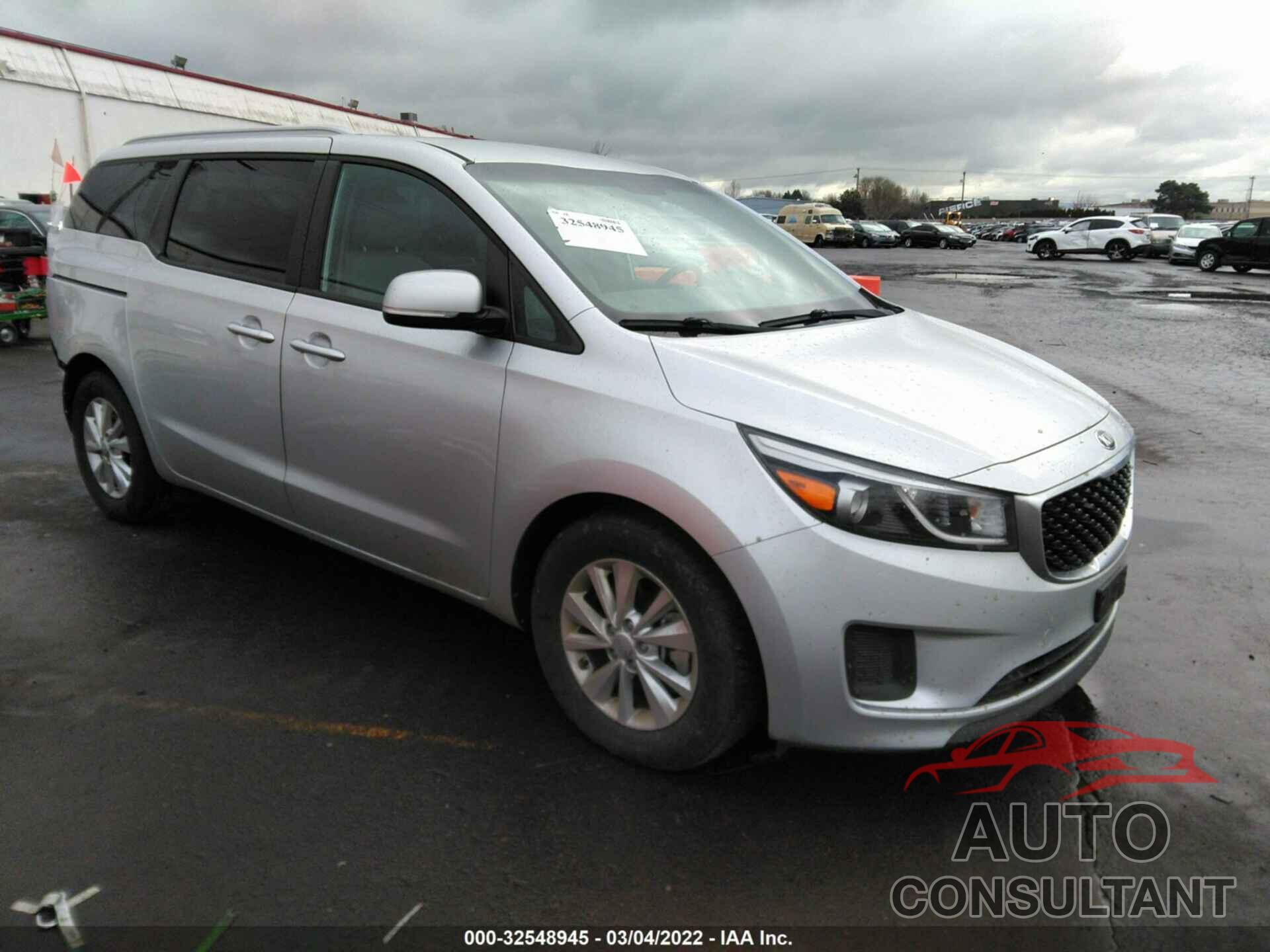 KIA SEDONA 2016 - KNDMB5C14G6092427