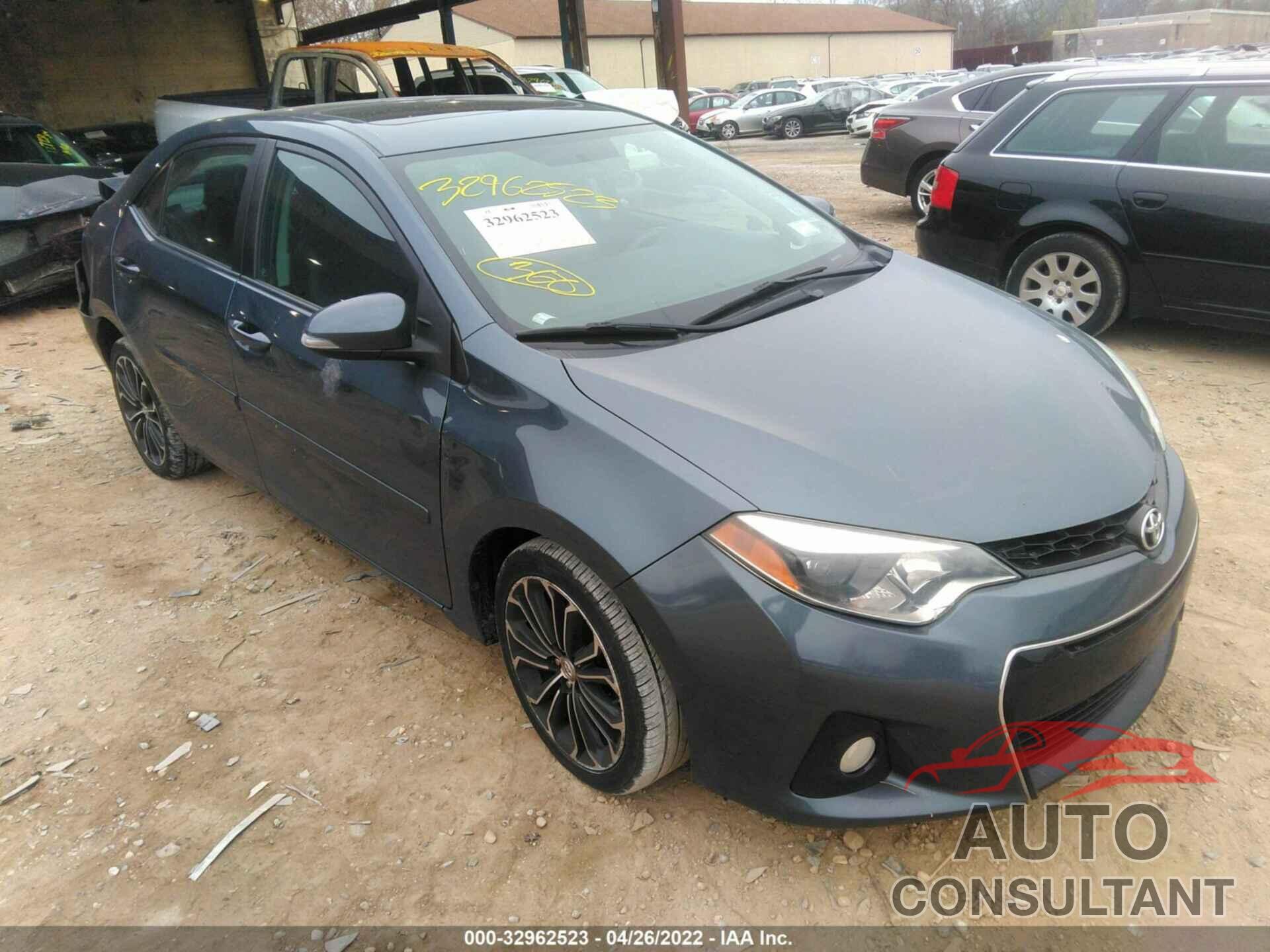 TOYOTA COROLLA 2016 - 2T1BURHE2GC554741