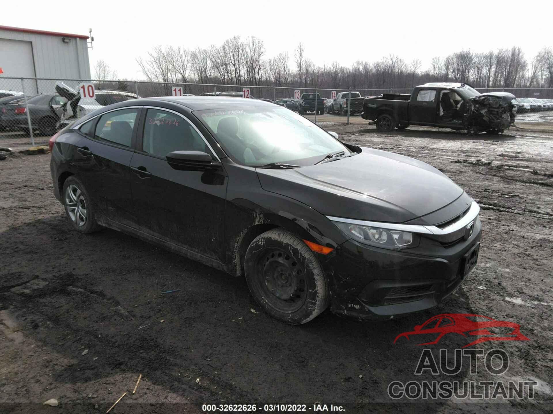 HONDA CIVIC SEDAN 2016 - 19XFC2F58GE204921