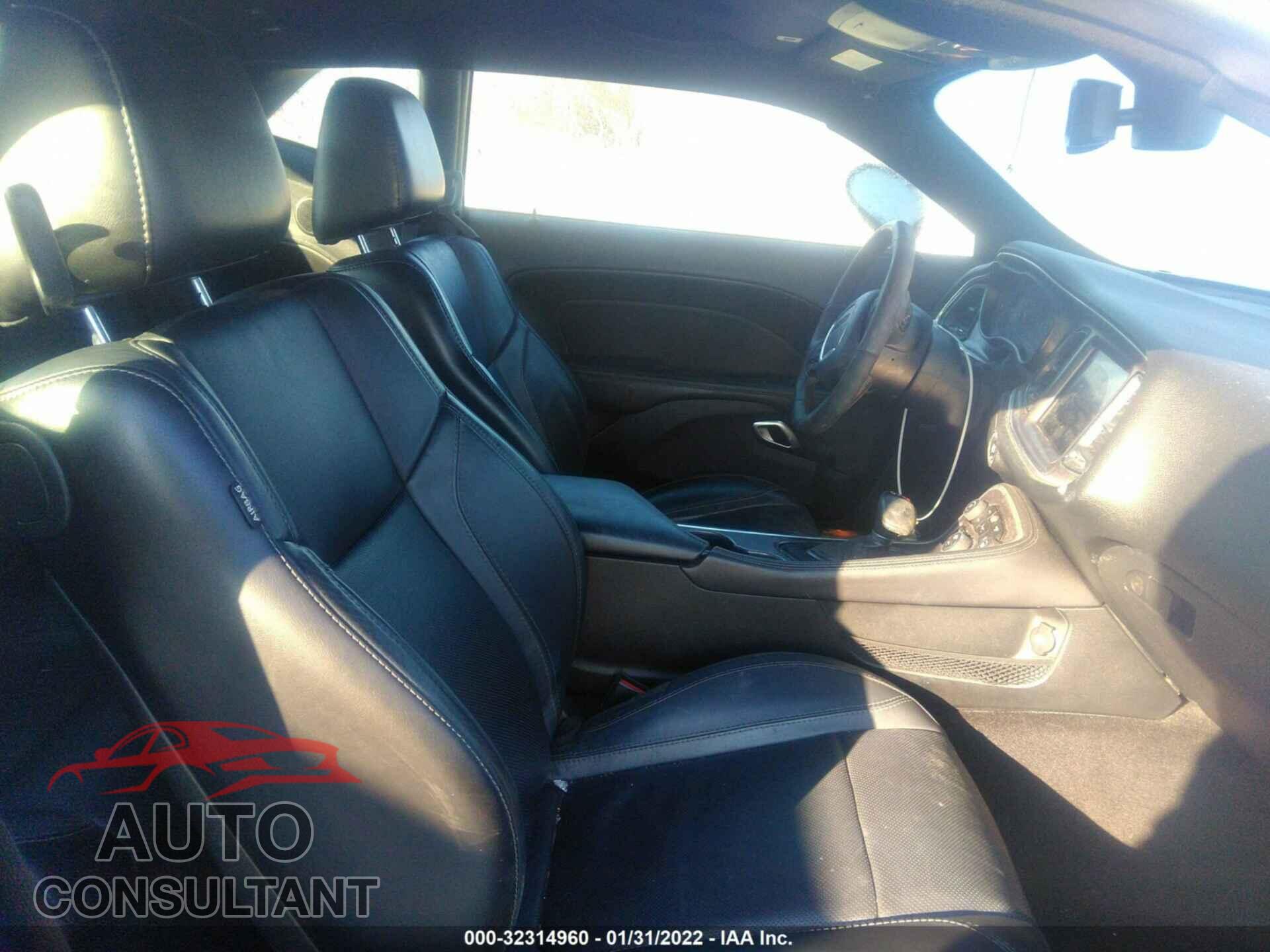 DODGE CHALLENGER 2017 - 2C3CDZAG7HH573510