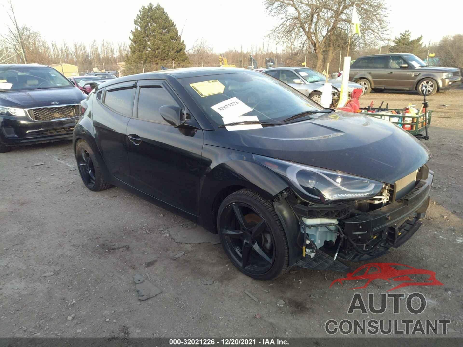 HYUNDAI VELOSTER 2017 - KMHTC6AD0HU323389