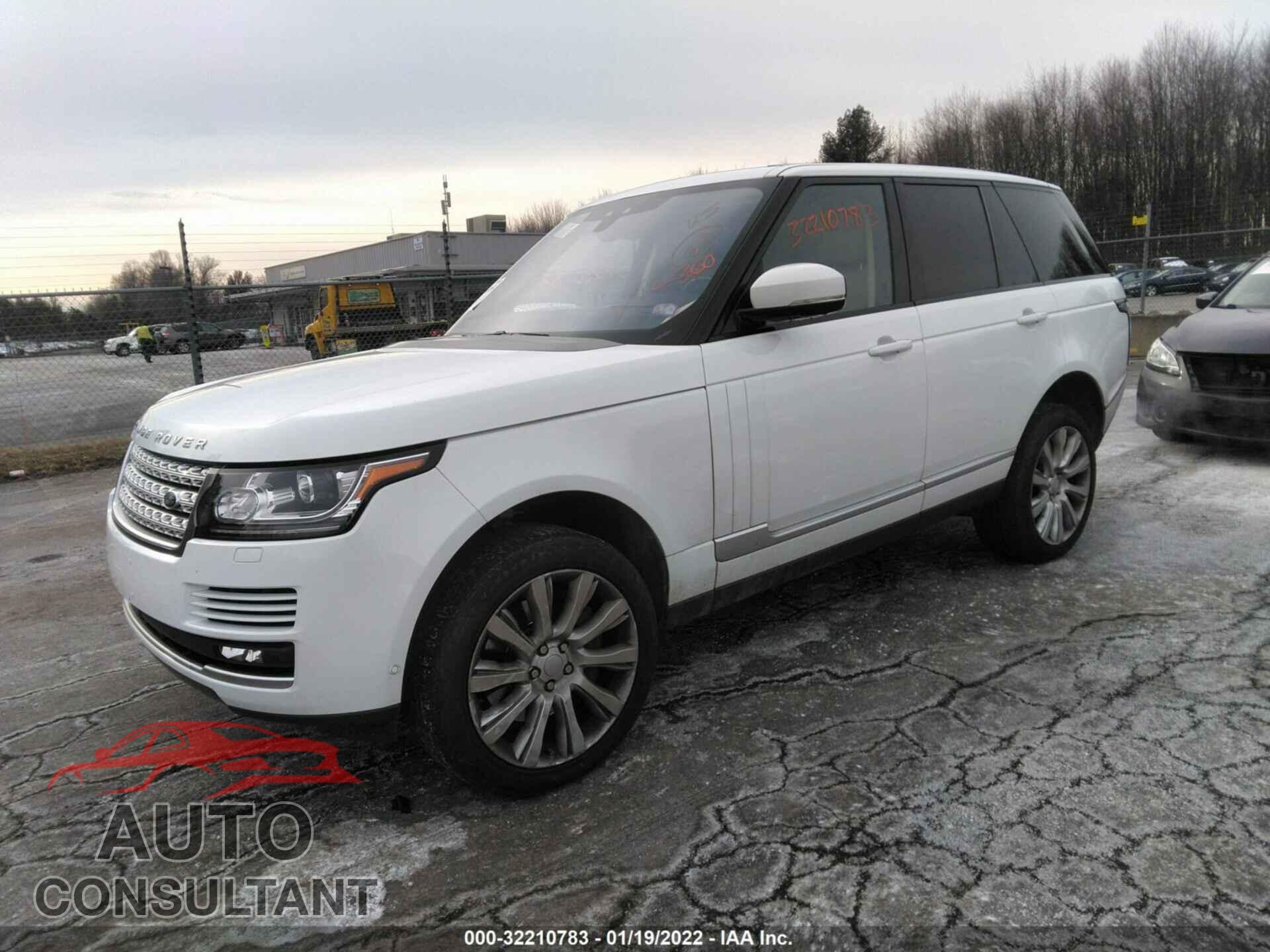 LAND ROVER RANGE ROVER 2017 - SALGS2FE4HA341696