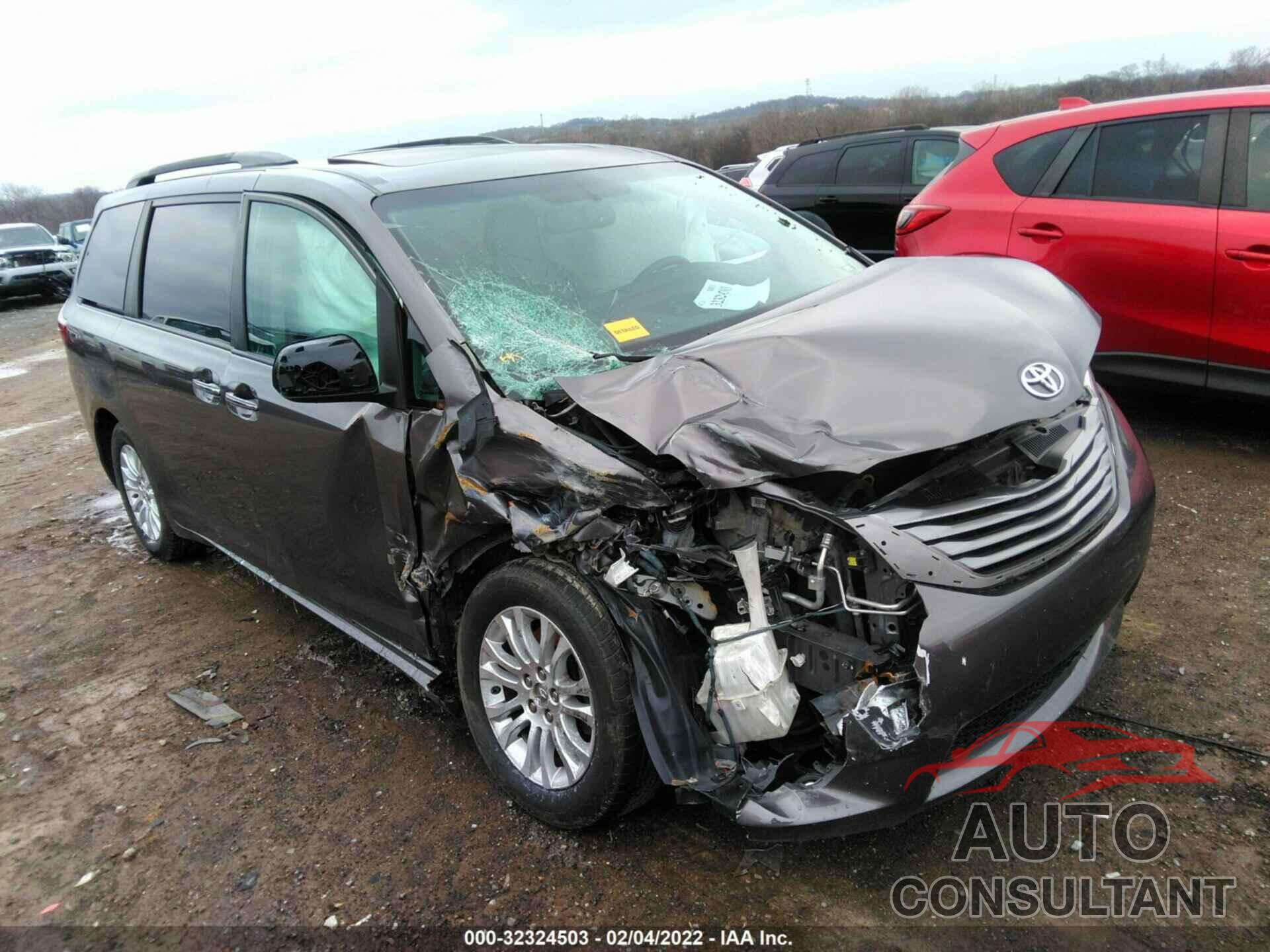 TOYOTA SIENNA 2016 - 5TDYK3DC5GS748723