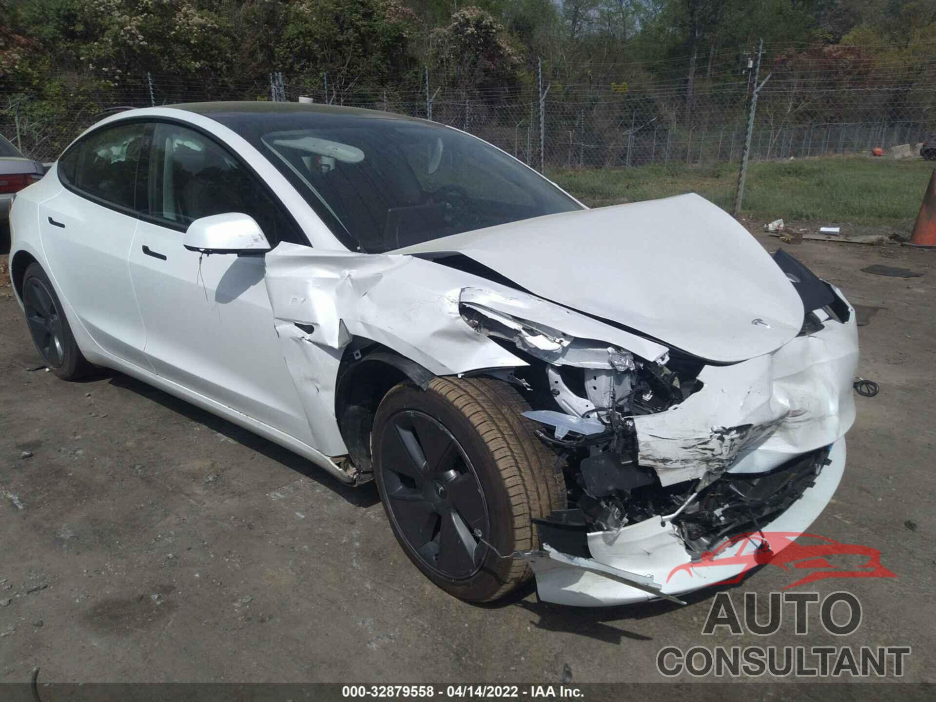 TESLA MODEL 3 2022 - 5YJ3E1EB1NF106075