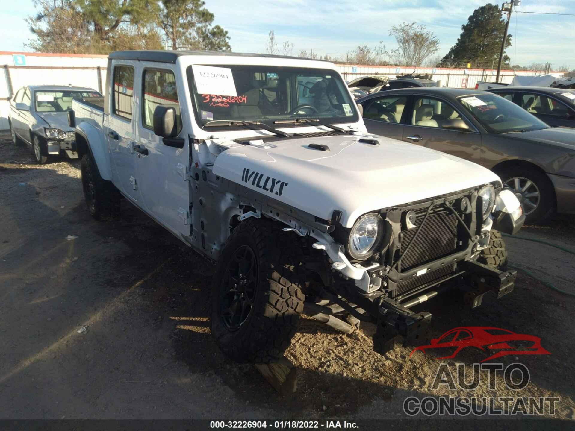 JEEP GLADIATOR 2021 - 1C6HJTAGXML551027