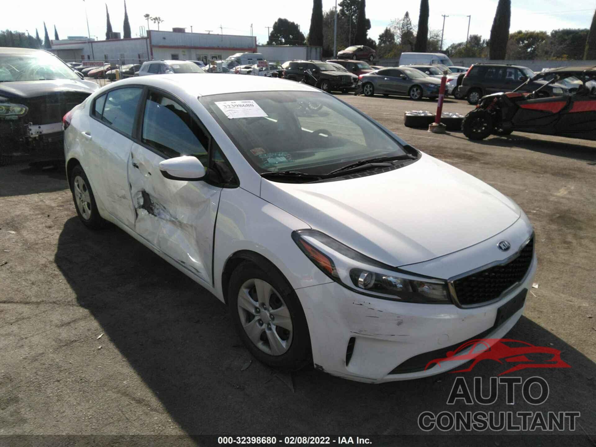 KIA FORTE 2017 - 3KPFK4A78HE062501