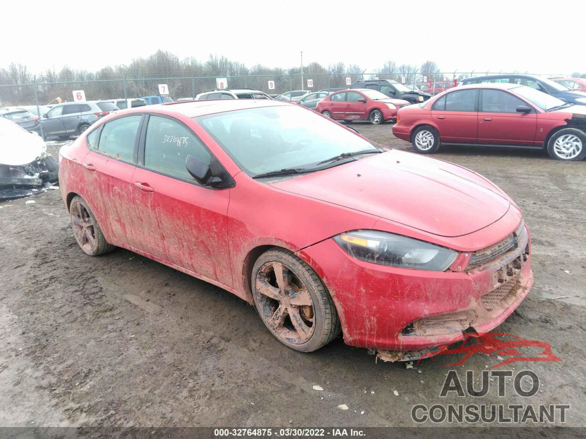 DODGE DART 2016 - 1C3CDFBB4GD540784