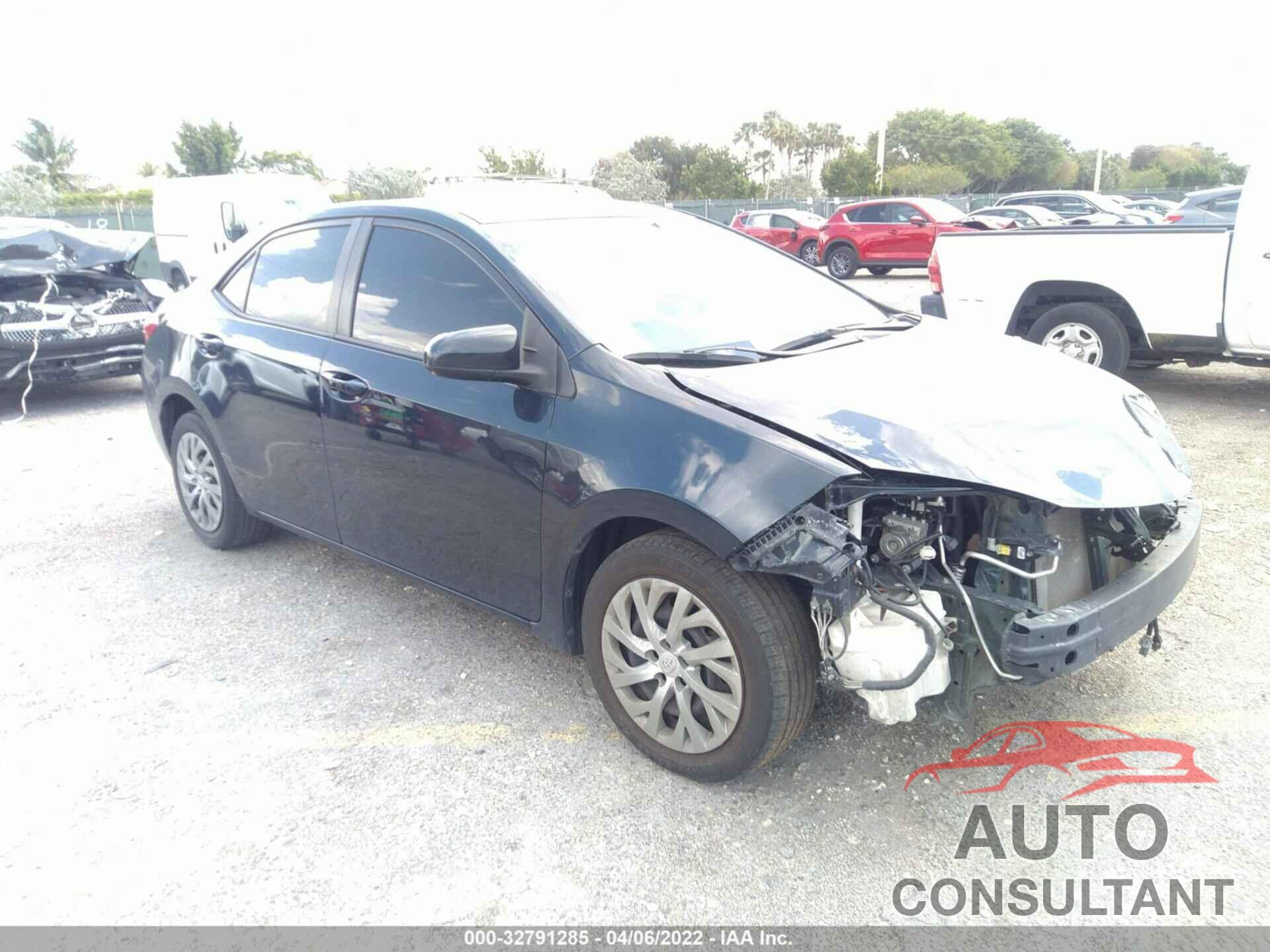 TOYOTA COROLLA 2019 - 2T1BURHE4KC141521