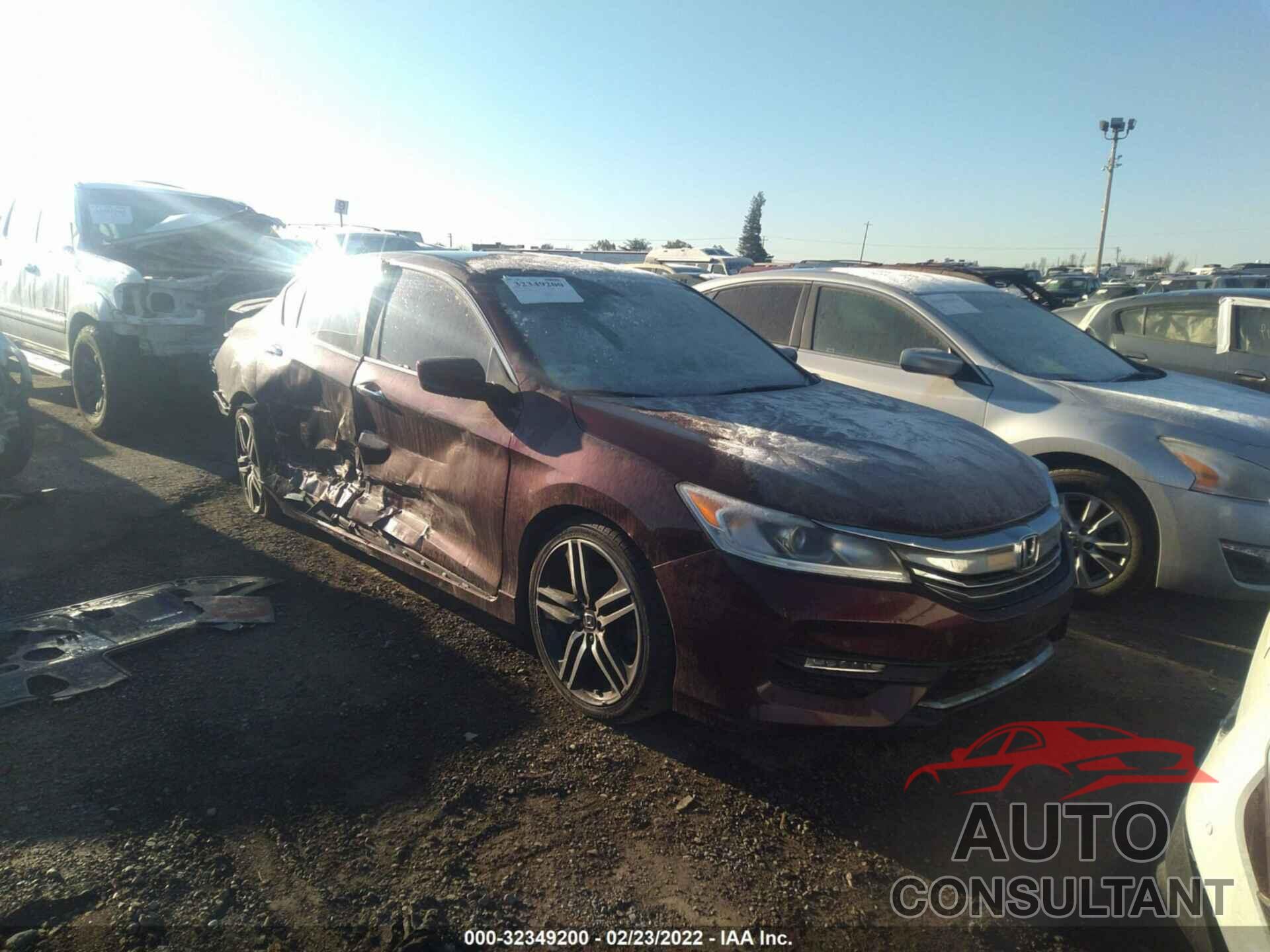 HONDA ACCORD SEDAN 2017 - 1HGCR2F59HA124888