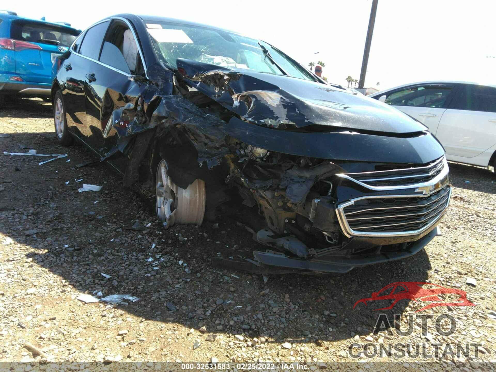 CHEVROLET MALIBU 2017 - 1G1ZB5ST9HF225444