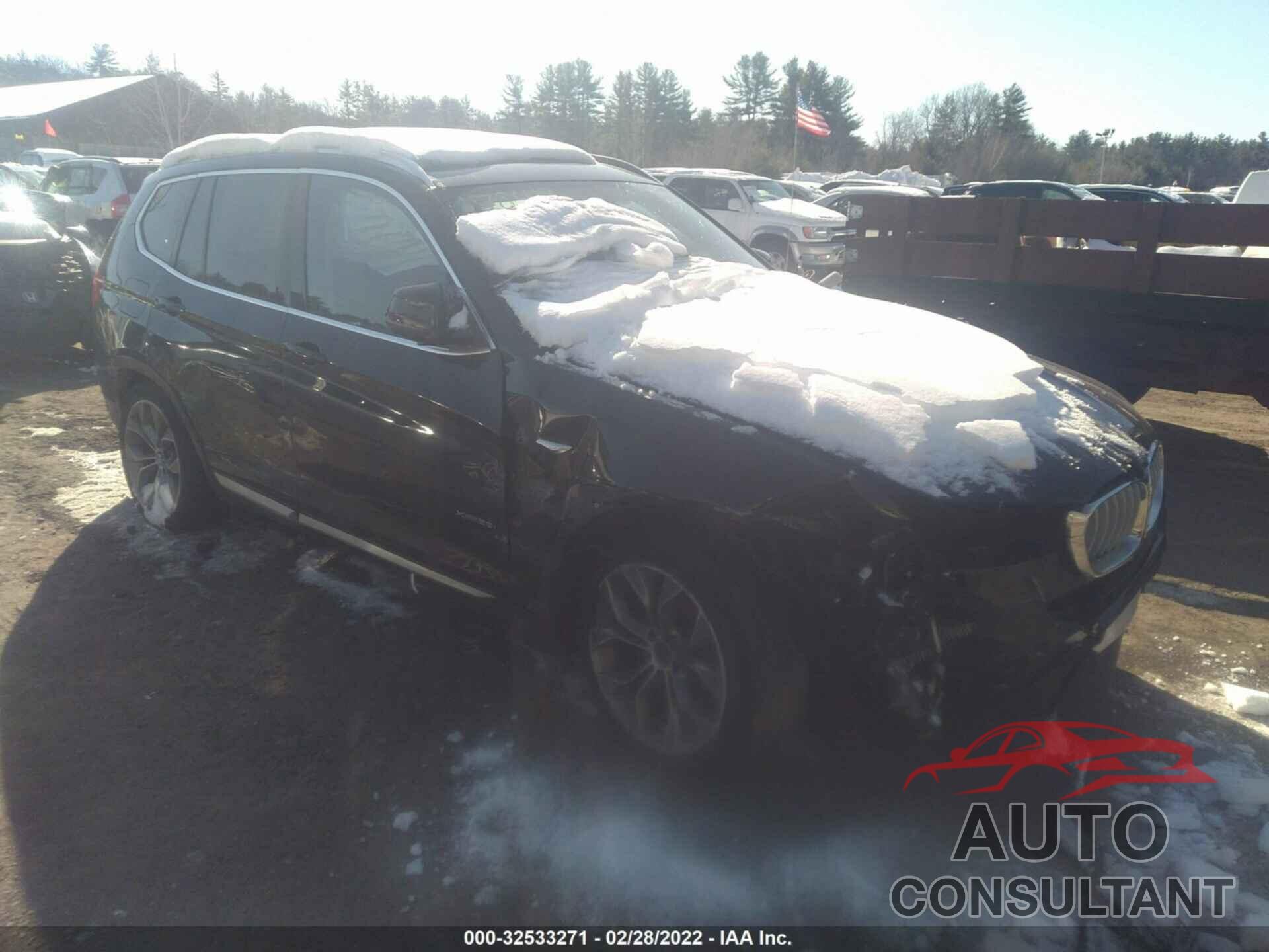 BMW X3 2016 - 5UXWX9C58G0D95414