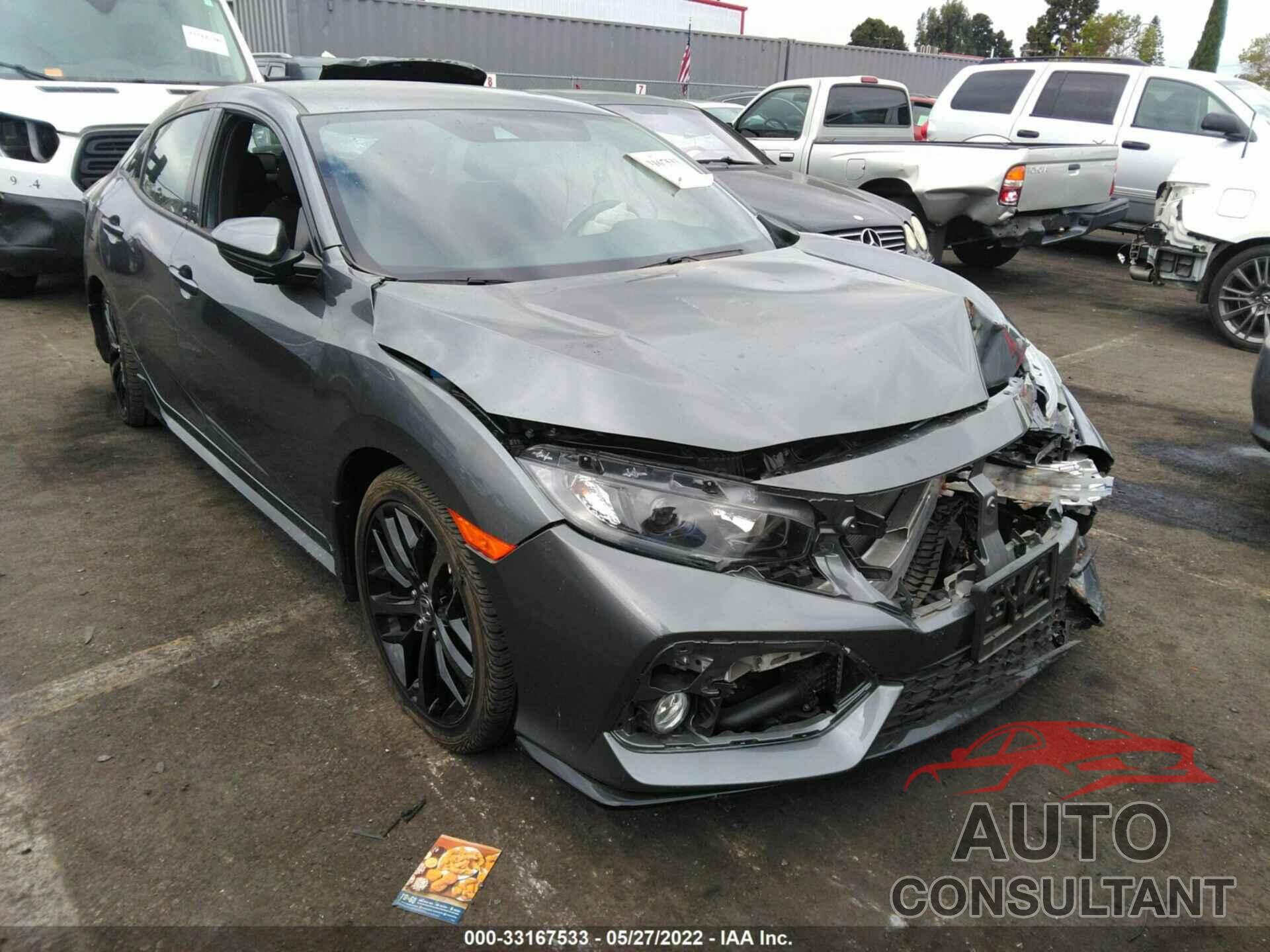 HONDA CIVIC HATCHBACK 2021 - SHHFK7H4XMU406717