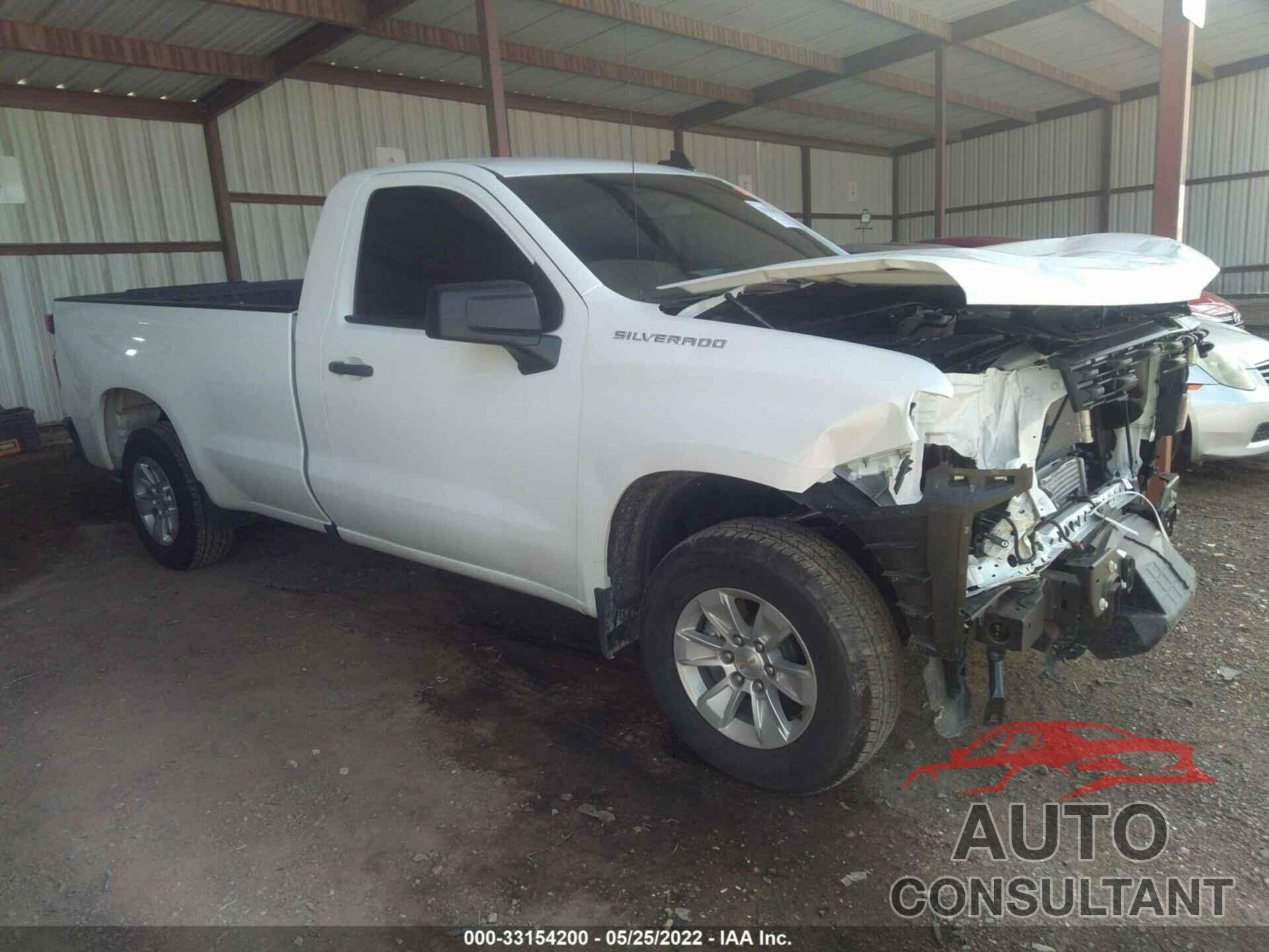 CHEVROLET SILVERADO 1500 2021 - 3GCNWAEK5MG364582