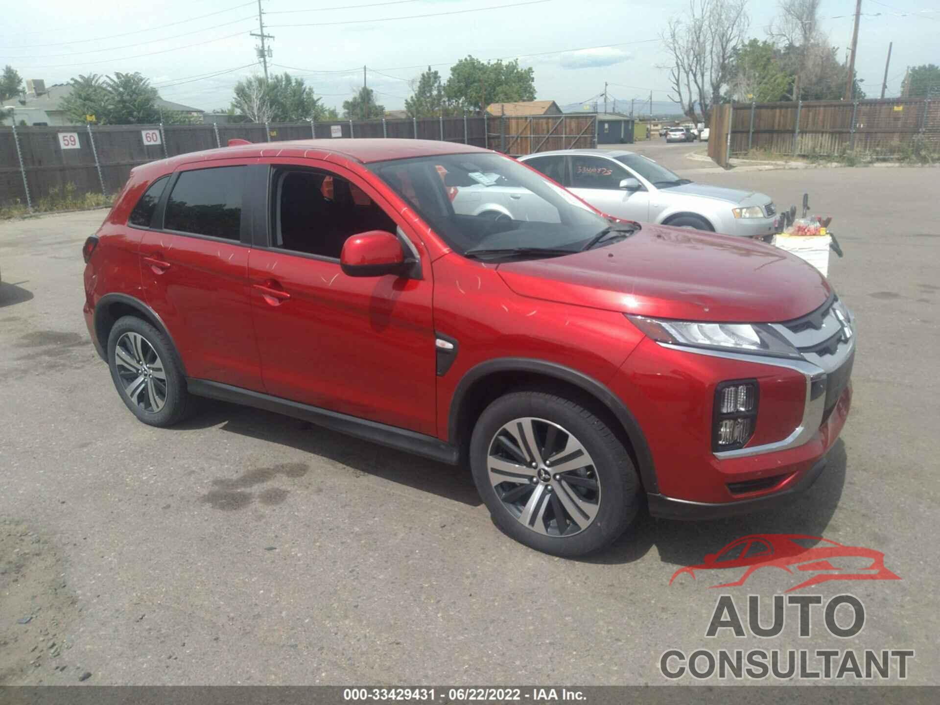 MITSUBISHI OUTLANDER SPORT 2021 - JA4ARUAU8MU035400