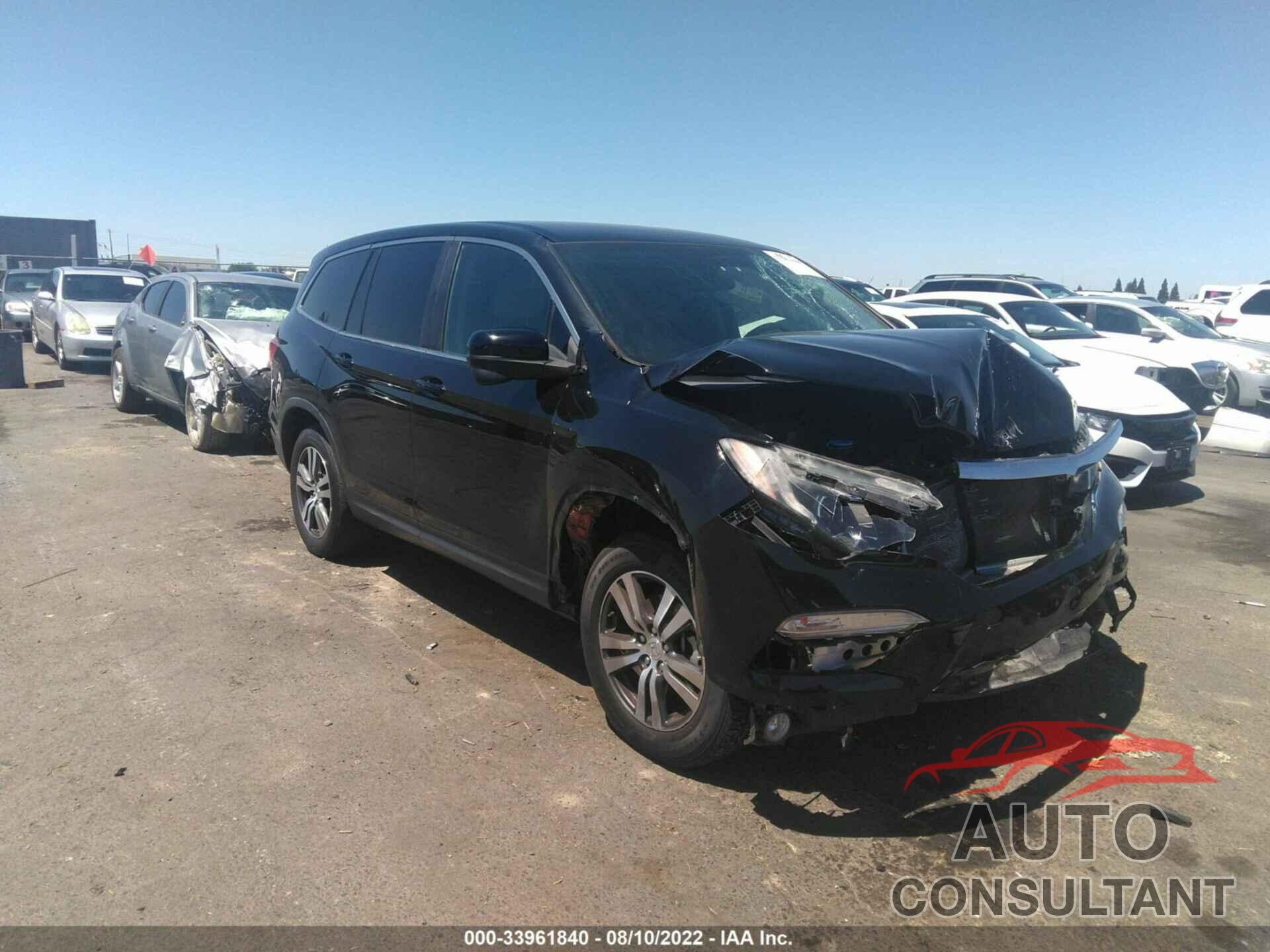 HONDA PILOT 2018 - 5FNYF5H36JB024920