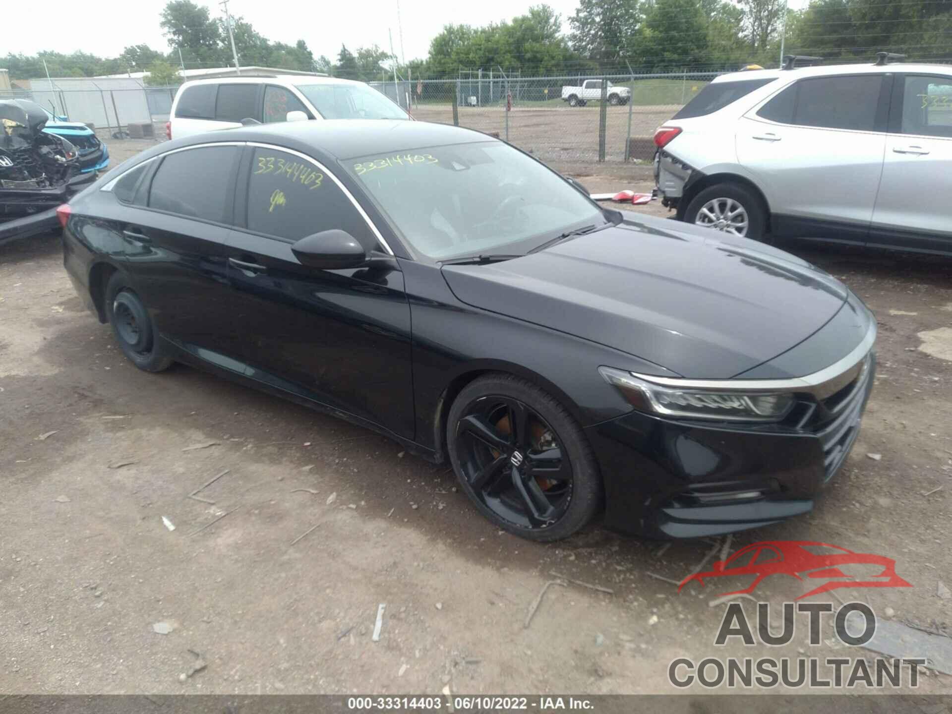 HONDA ACCORD SEDAN 2018 - 1HGCV1F33JA226648