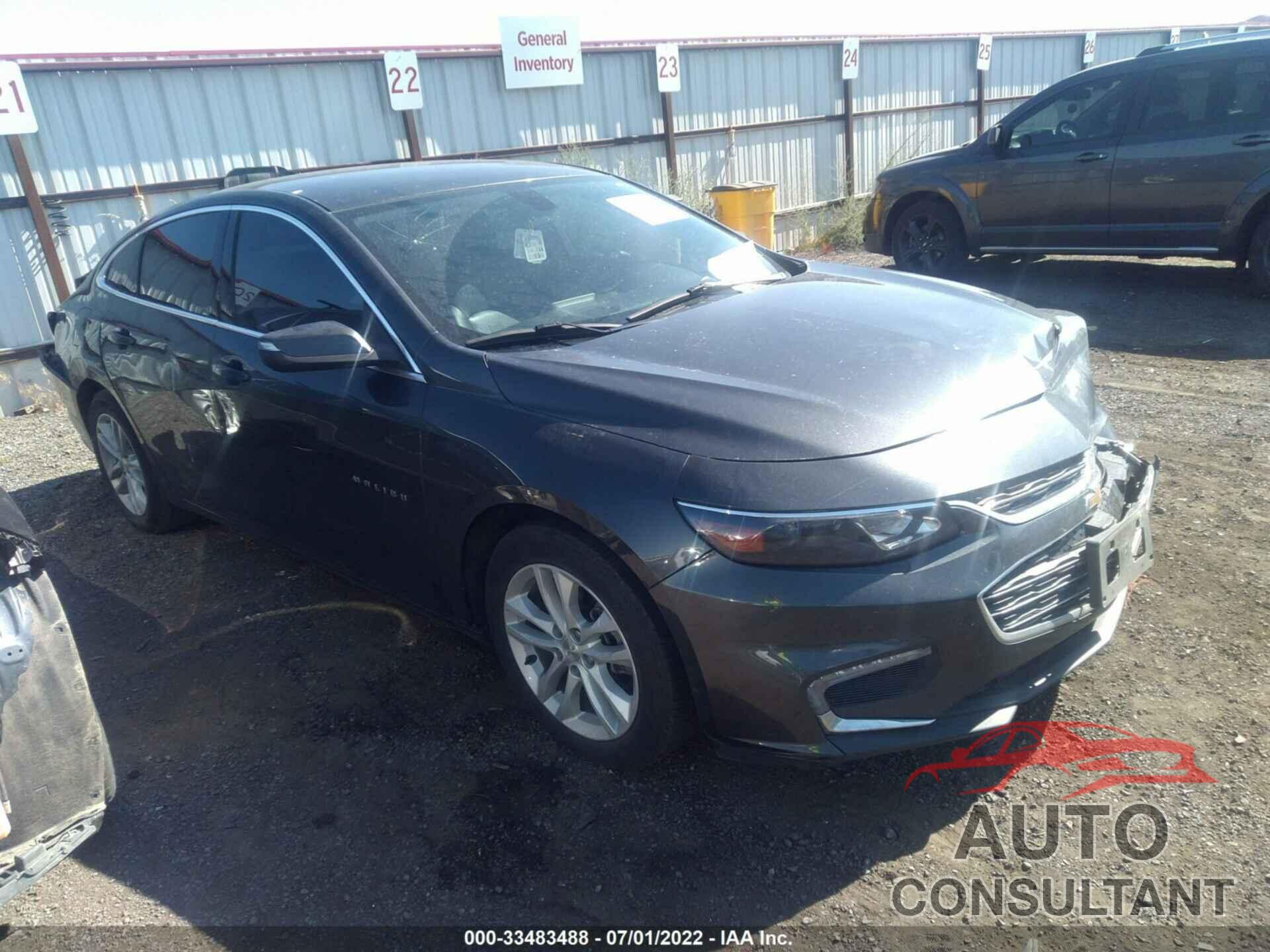 CHEVROLET MALIBU 2016 - 1G1ZE5ST9GF248406