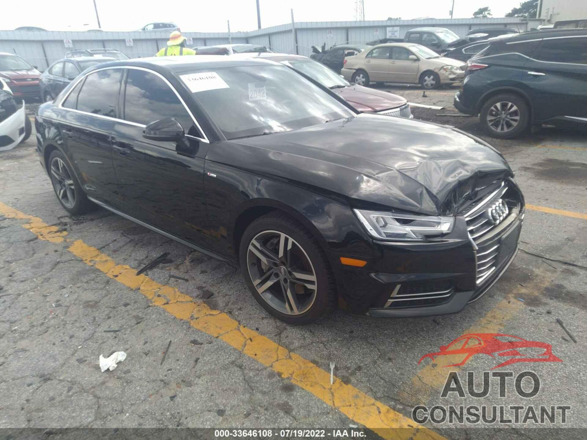 AUDI A4 2017 - WAUENAF44HN068613