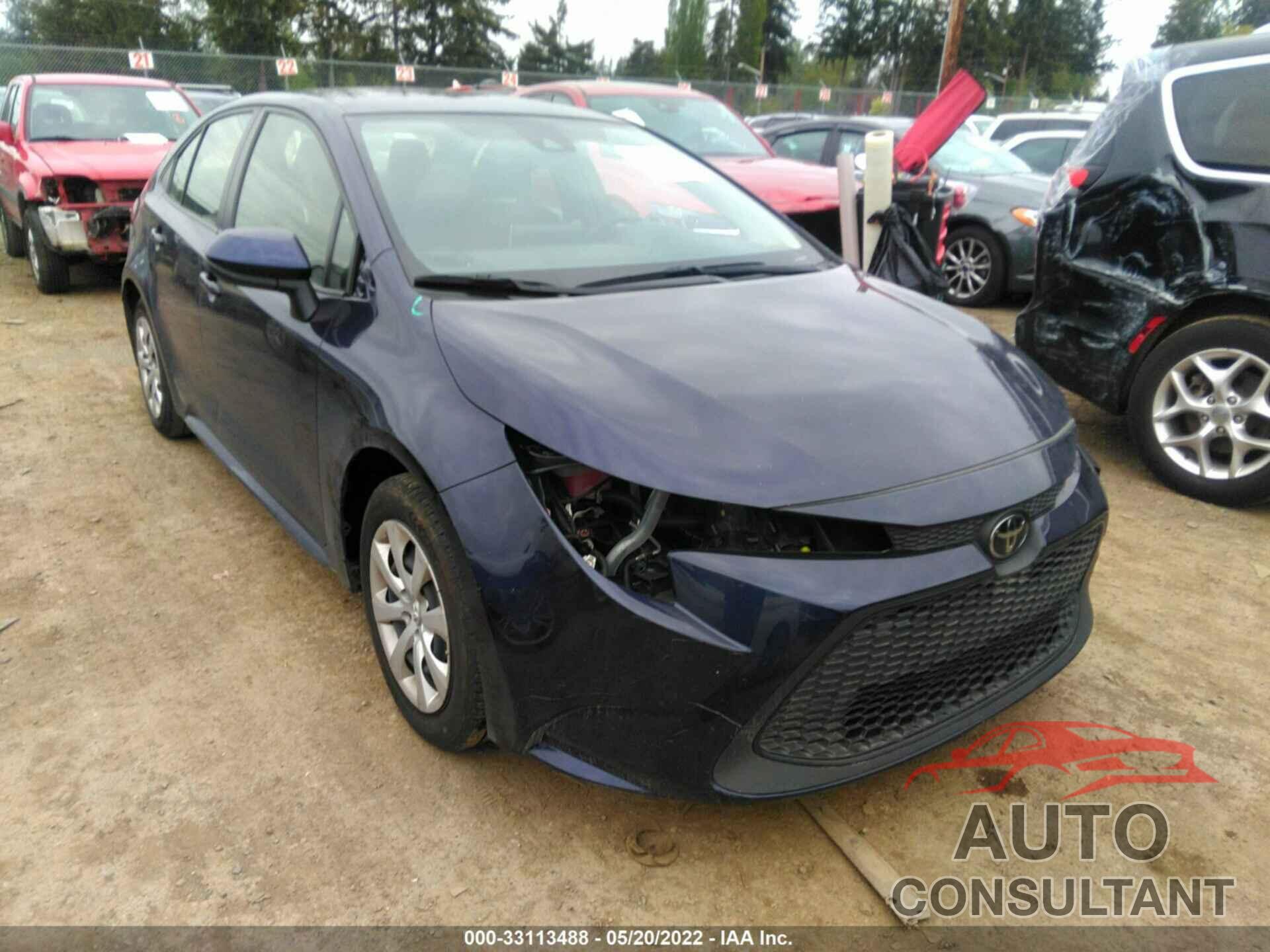 TOYOTA COROLLA 2020 - JTDEPRAE1LJ028243