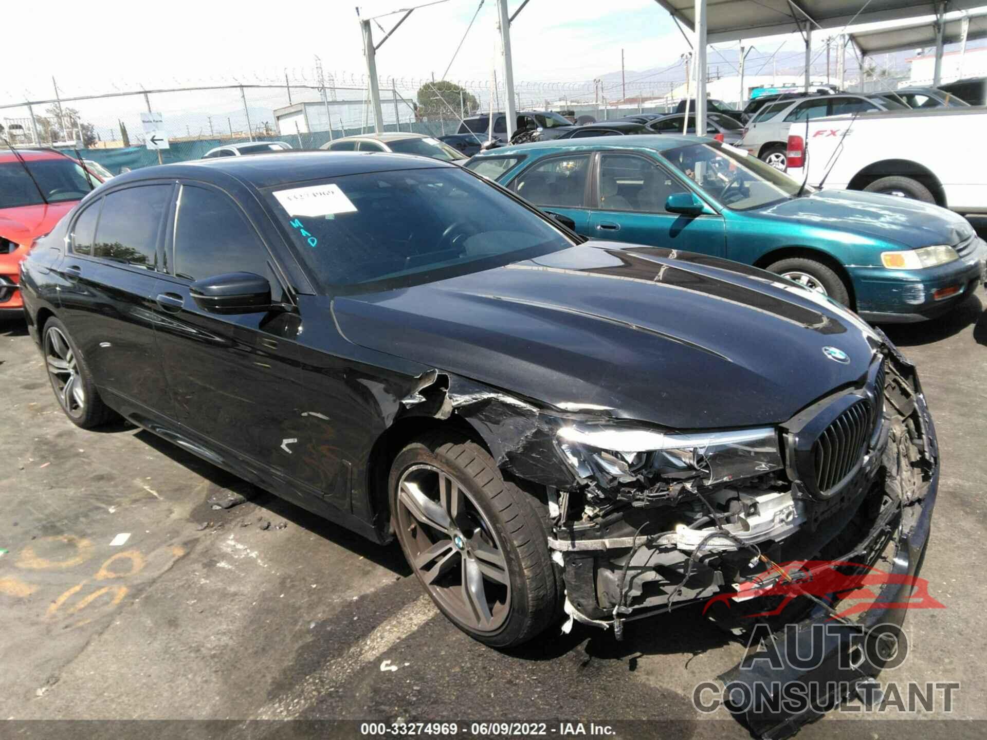 BMW 7 SERIES 2017 - WBA7E2C56HG740400