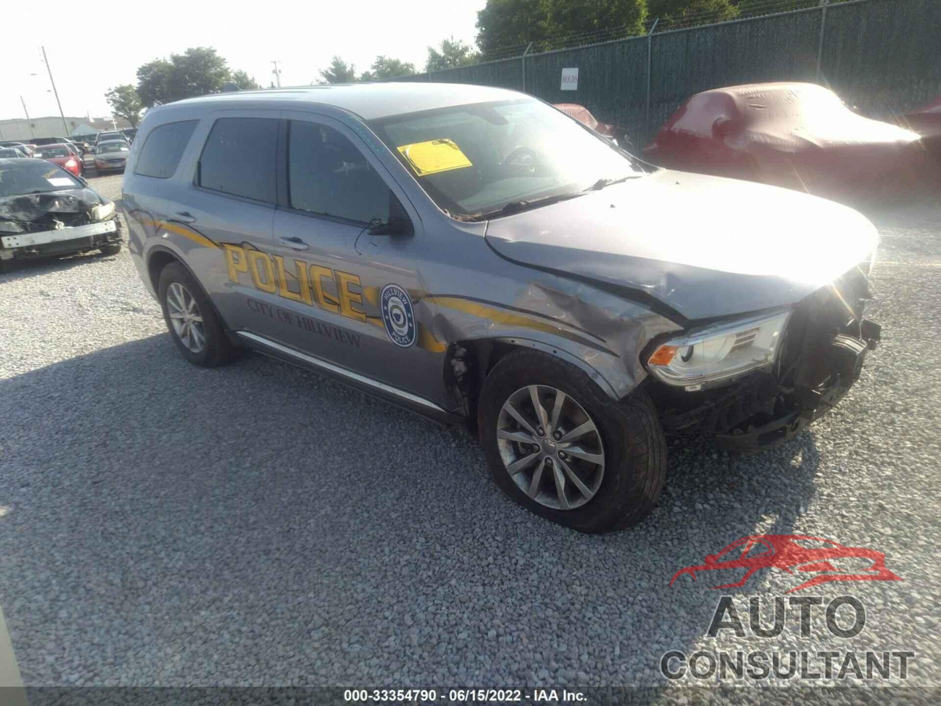 DODGE DURANGO 2018 - 1C4SDJFTXJC456348