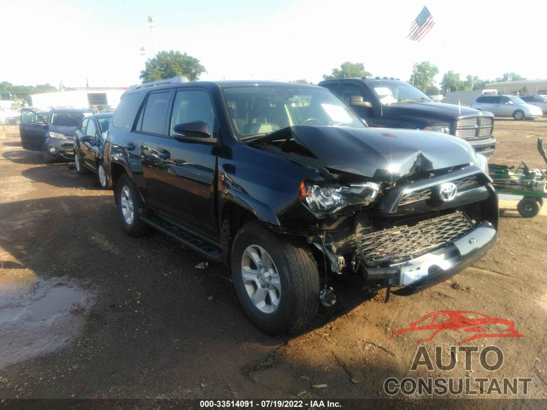 TOYOTA 4RUNNER 2016 - JTEBU5JR2G5280195