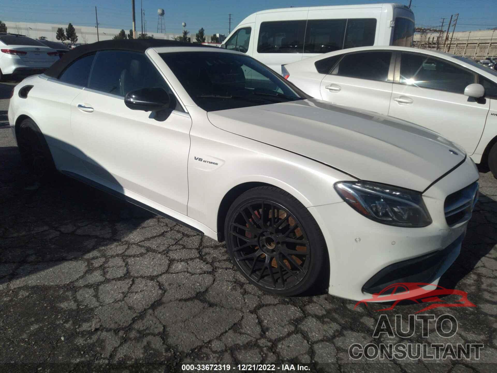 MERCEDES-BENZ C-CLASS 2018 - WDDWK8HB5JF651654