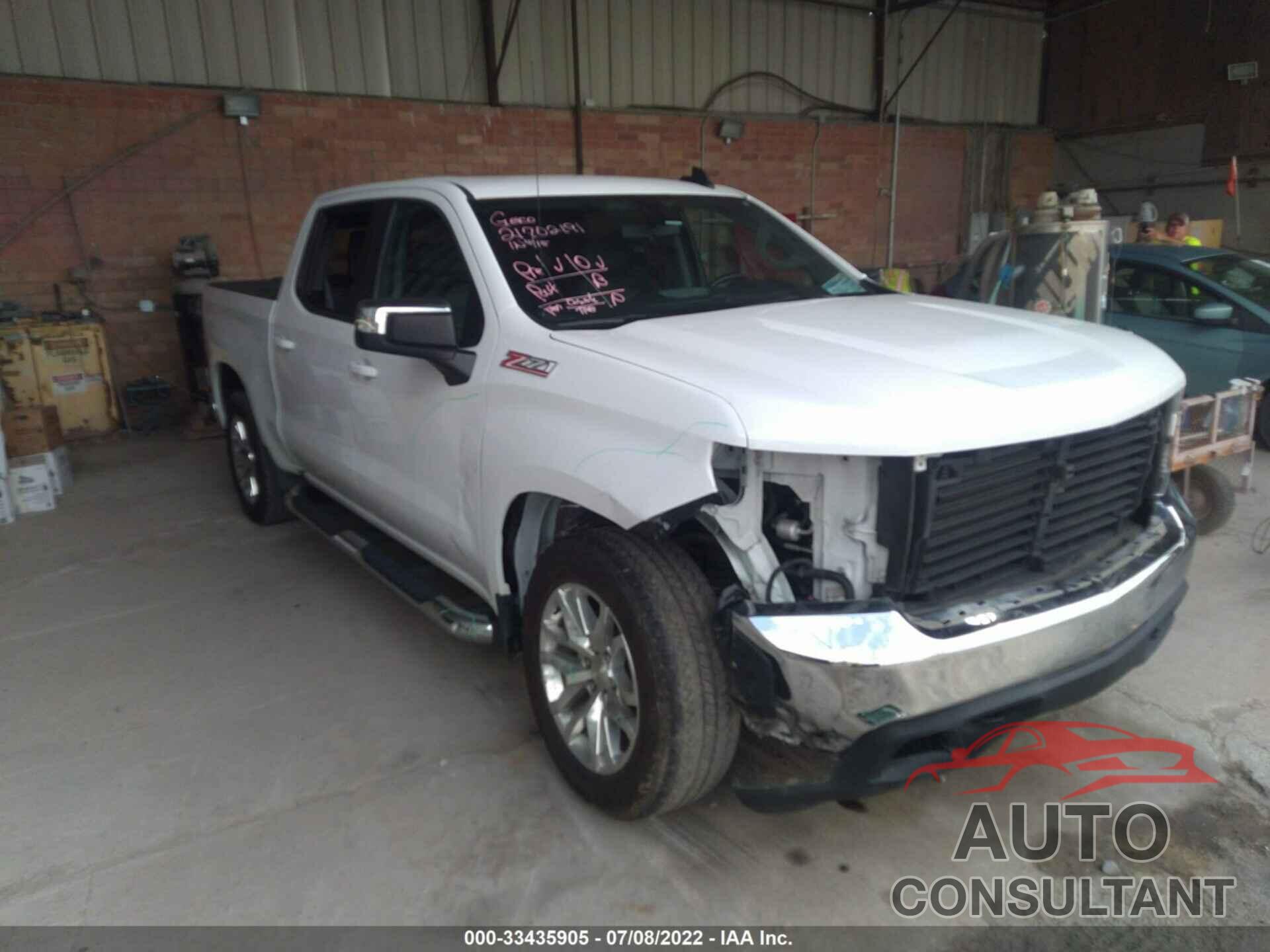 CHEVROLET SILVERADO 1500 2019 - 3GCUYDED2KG166239