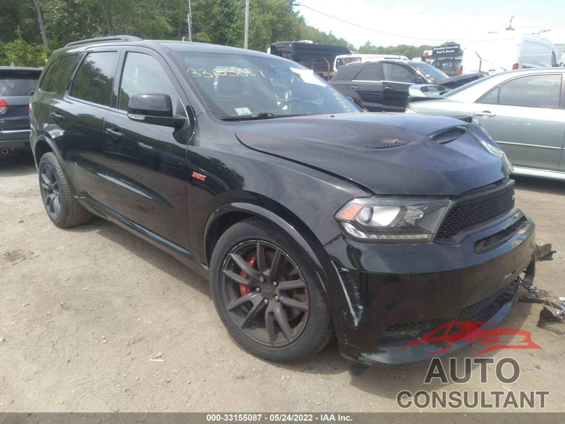 DODGE DURANGO 2018 - 1C4SDJGJ3JC156101