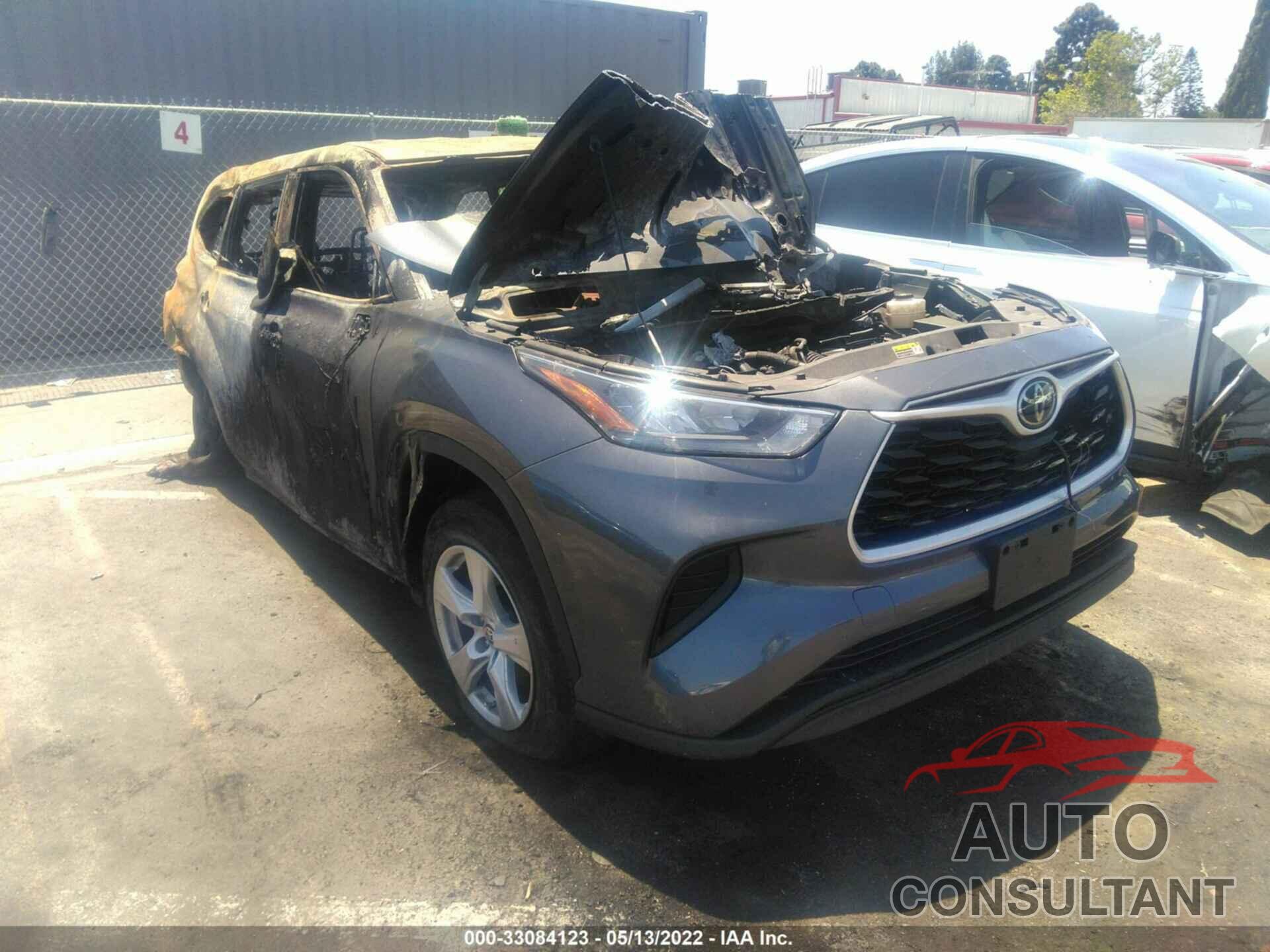 TOYOTA HIGHLANDER 2020 - 5TDCZRAH8LS019229