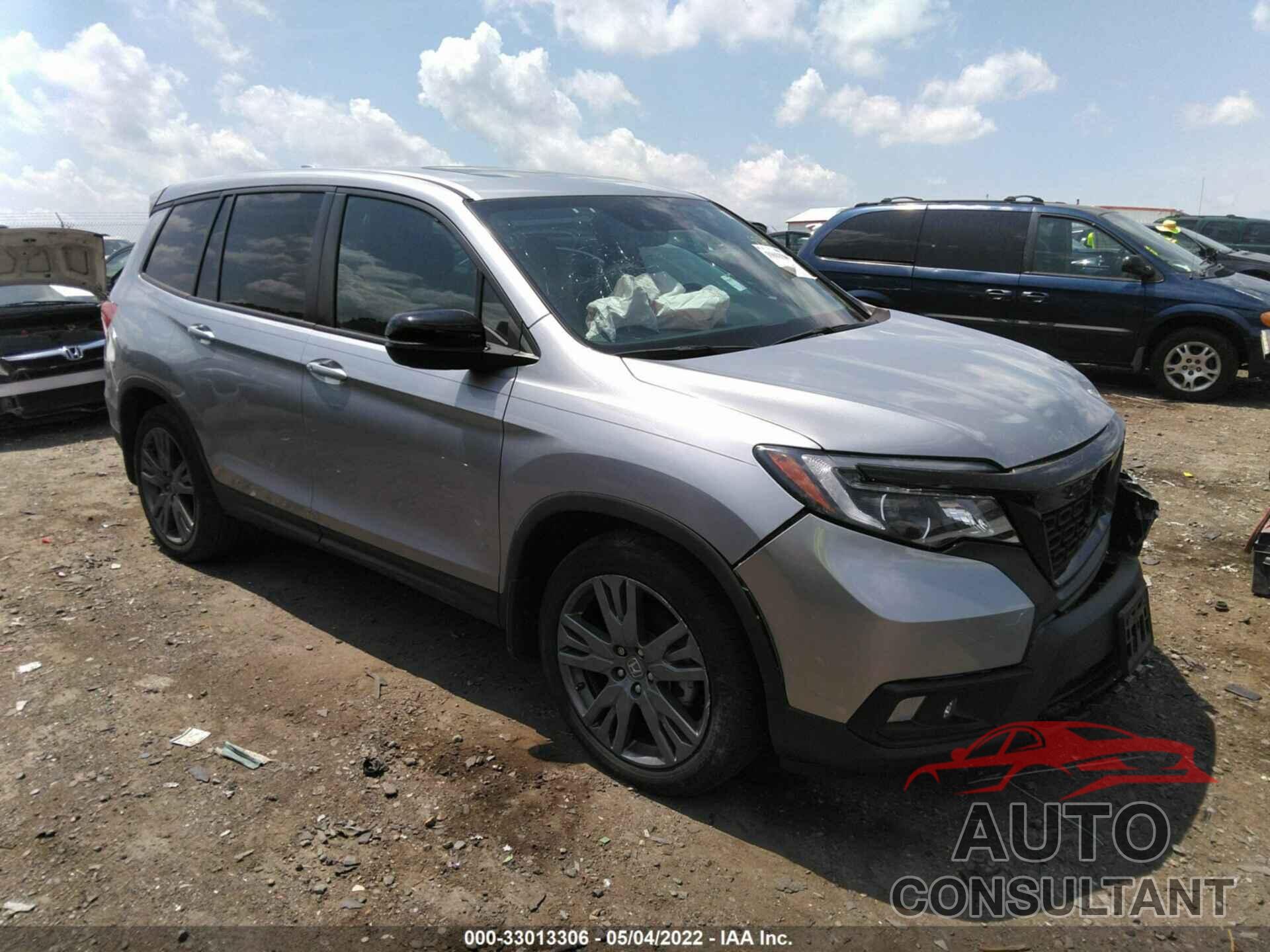 HONDA PASSPORT 2019 - 5FNYF7H54KB010089