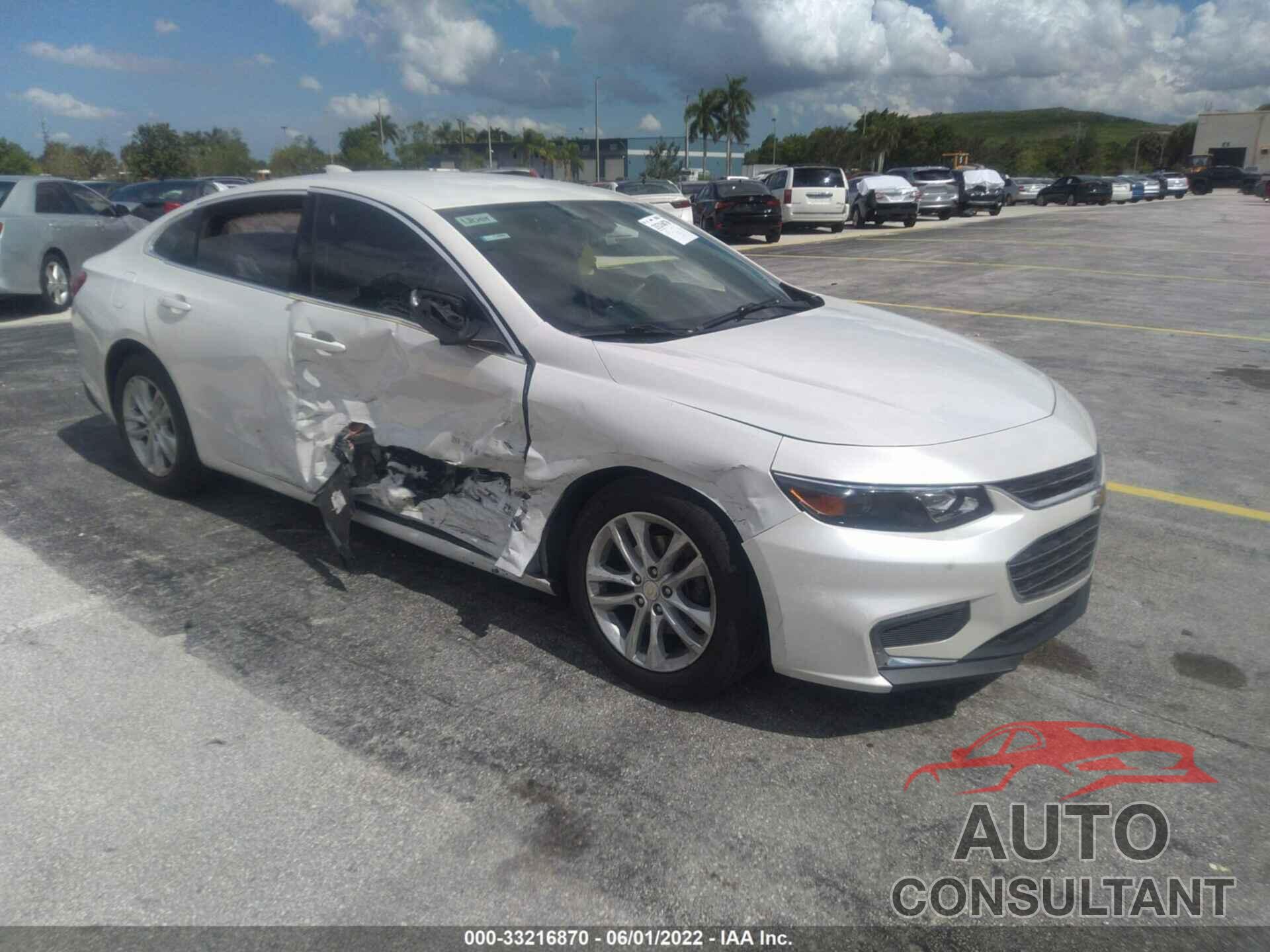 CHEVROLET MALIBU 2017 - 1G1ZE5ST1HF257294