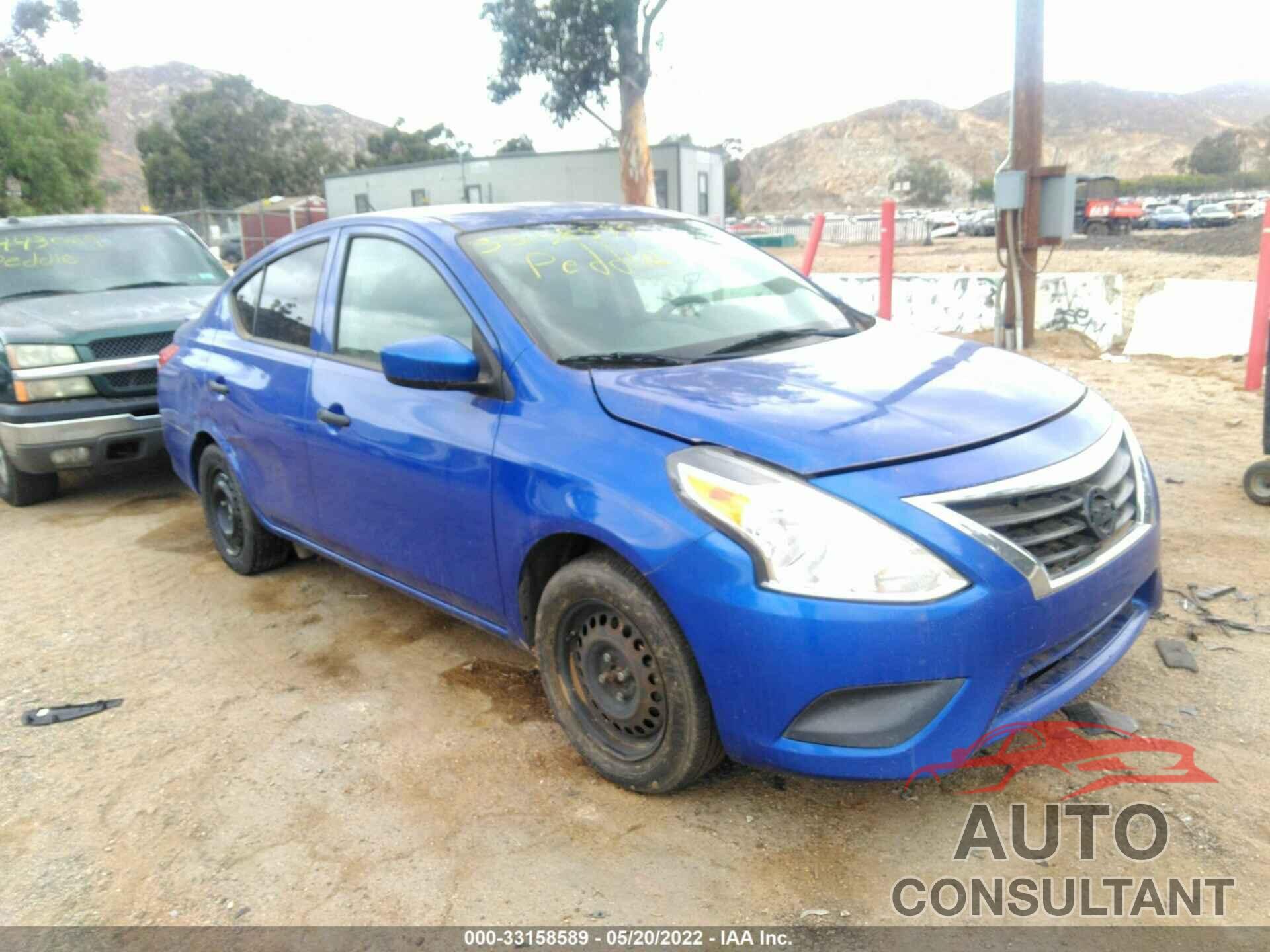 NISSAN VERSA 2016 - 3N1CN7APXGL862189