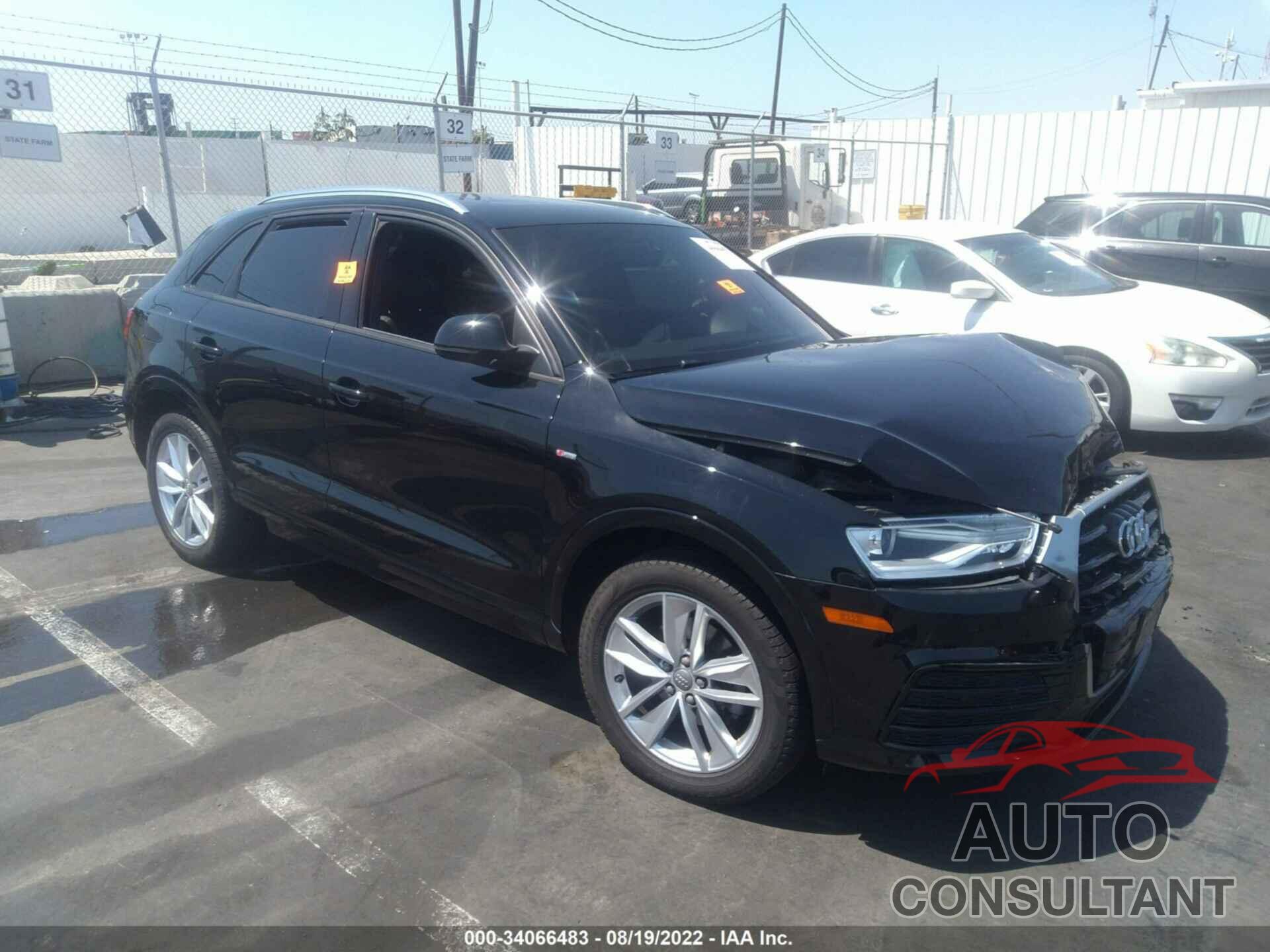 AUDI Q3 2018 - WA1BCCFS0JR000582