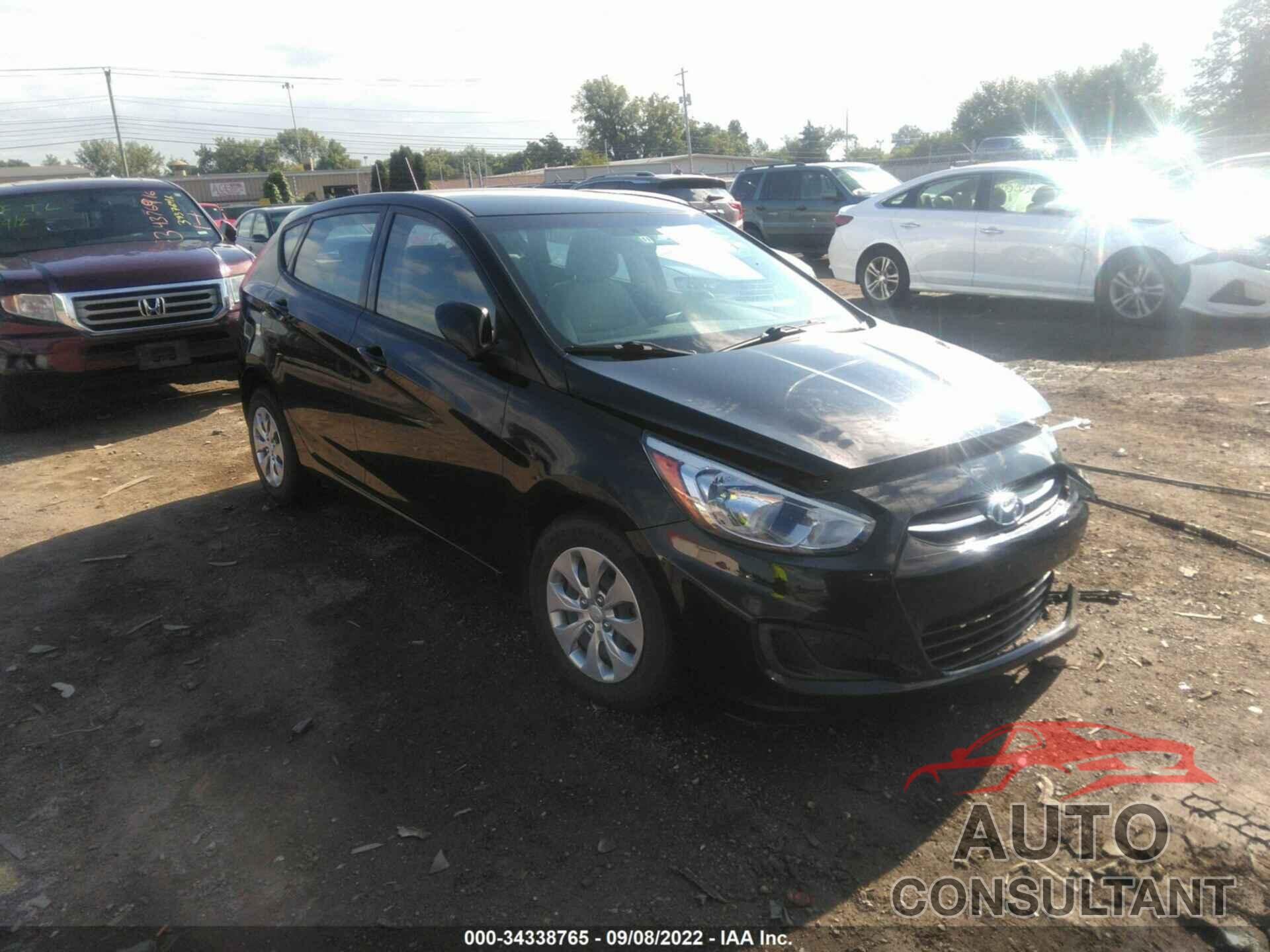 HYUNDAI ACCENT 2017 - KMHCT5AEXHU359352