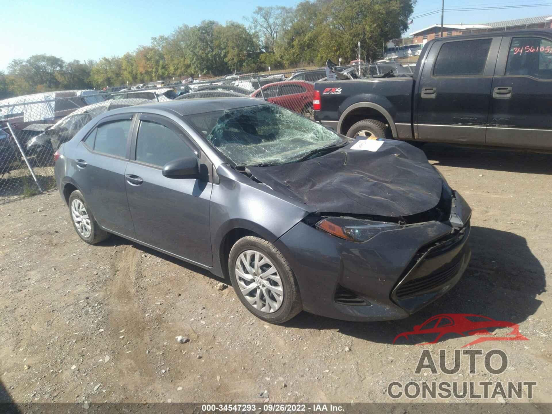 TOYOTA COROLLA 2019 - 5YFBURHE2KP38706 